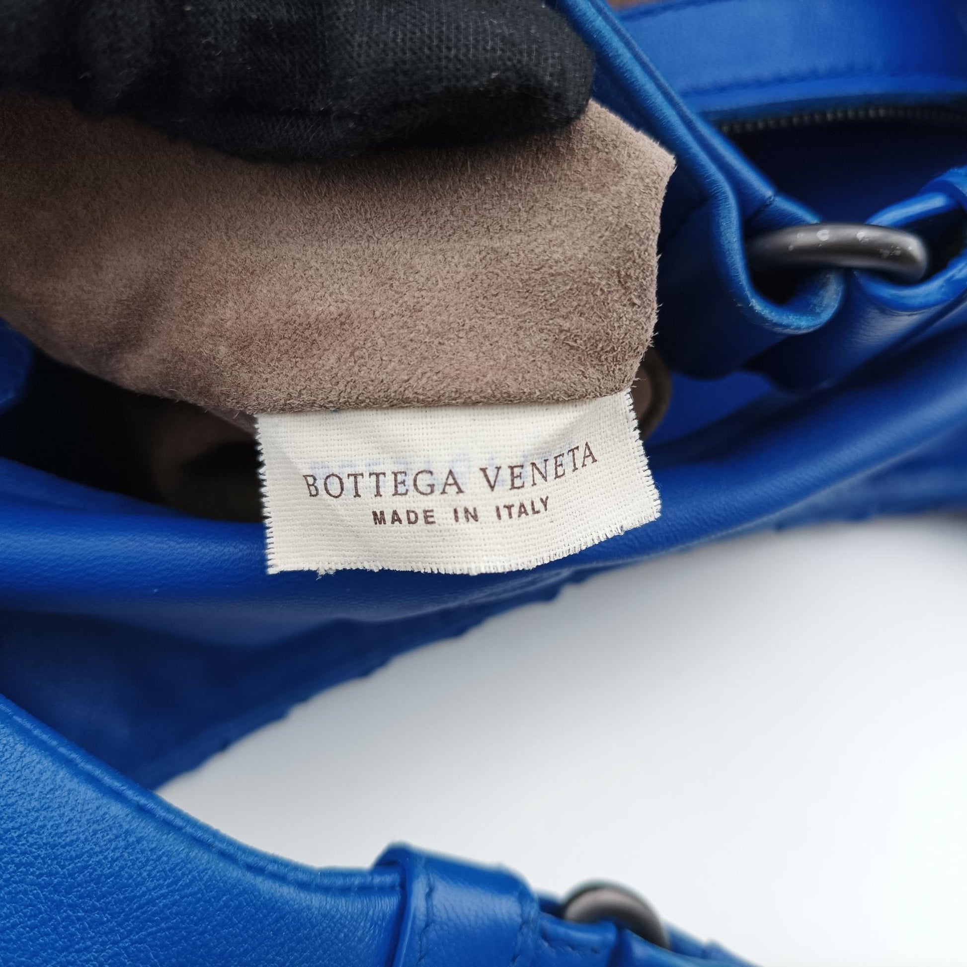 ボッテガヴェネタ Bottega Veneta ショルダーバッグ レディース イントレチャート ブルー ラムスキン B02376714G