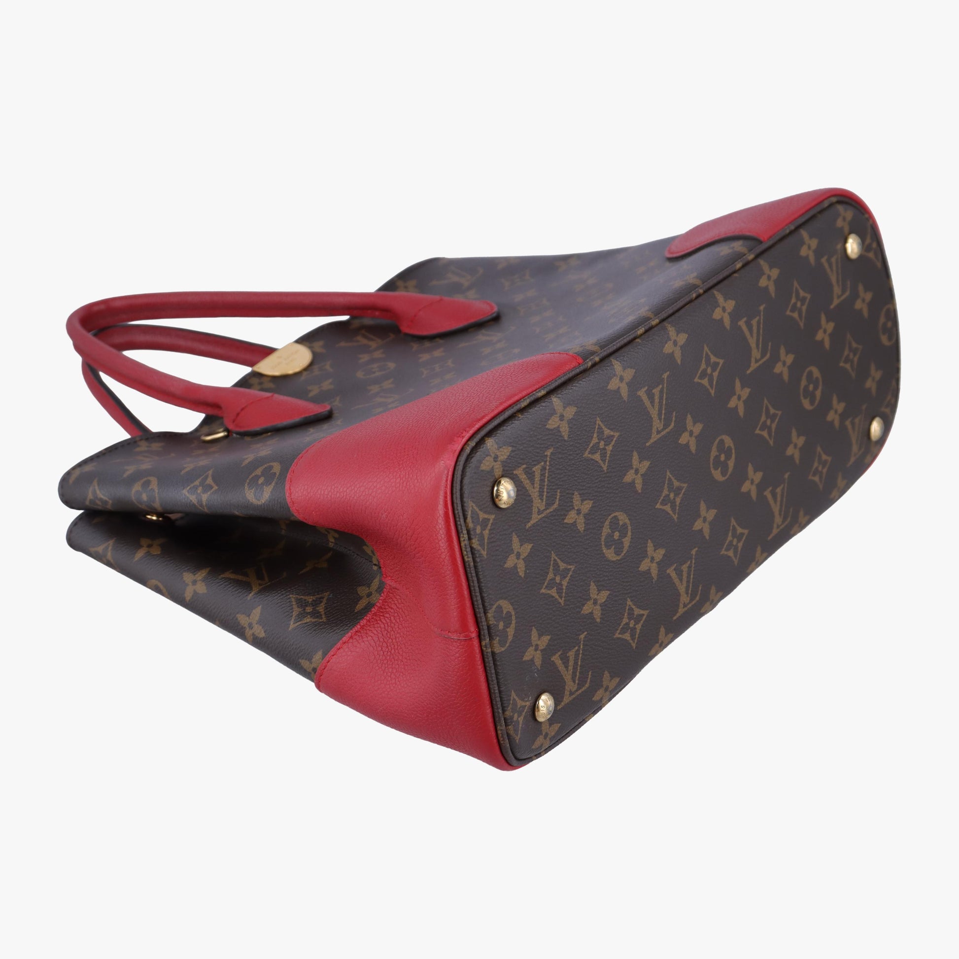 ルイヴィトン Louis Vuitton ショルダーバッグ レディース フランドリン ブラウン モノグラムキャンバス×カーフレザー M41596 FL0137