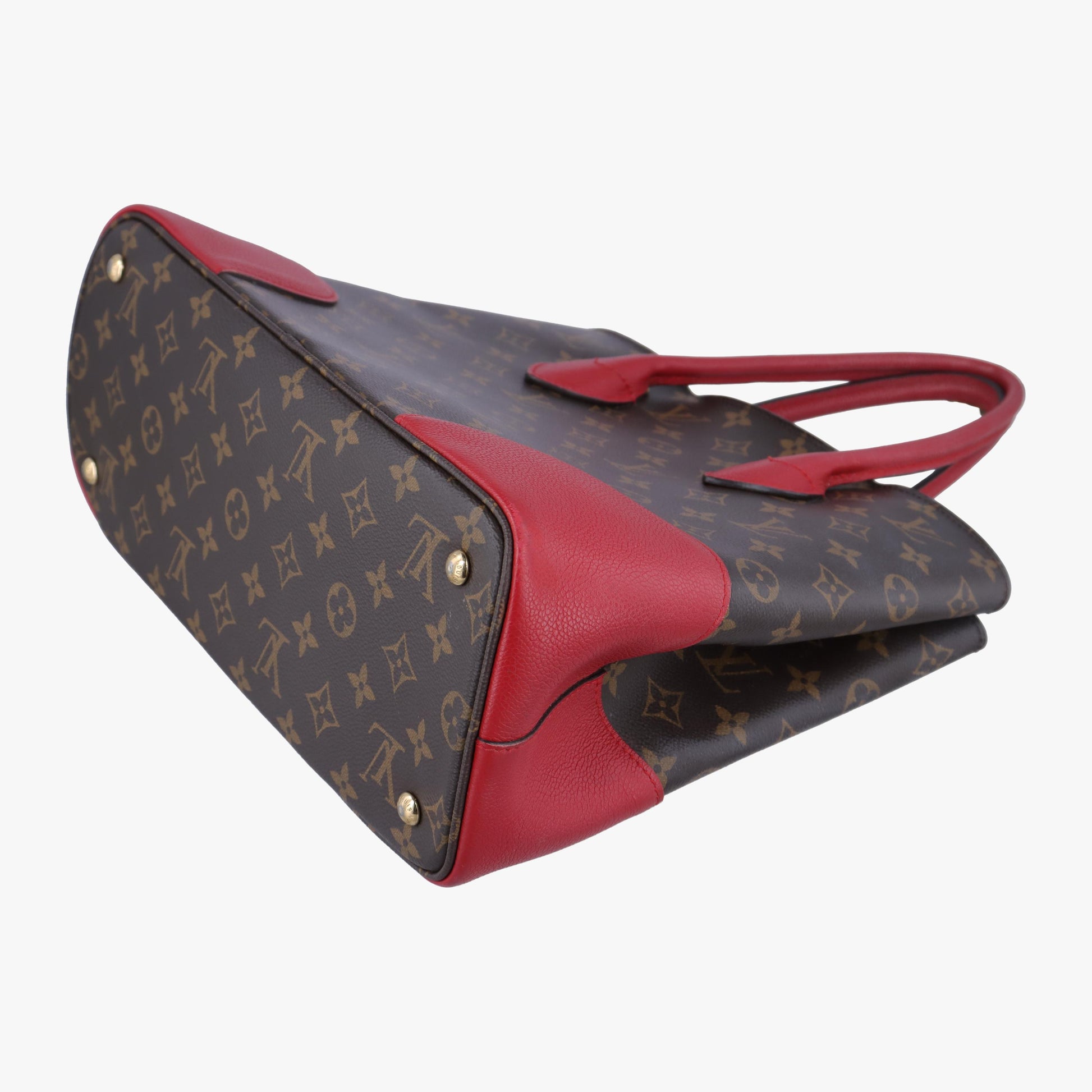 ルイヴィトン Louis Vuitton ショルダーバッグ レディース フランドリン ブラウン モノグラムキャンバス×カーフレザー M41596 FL0137