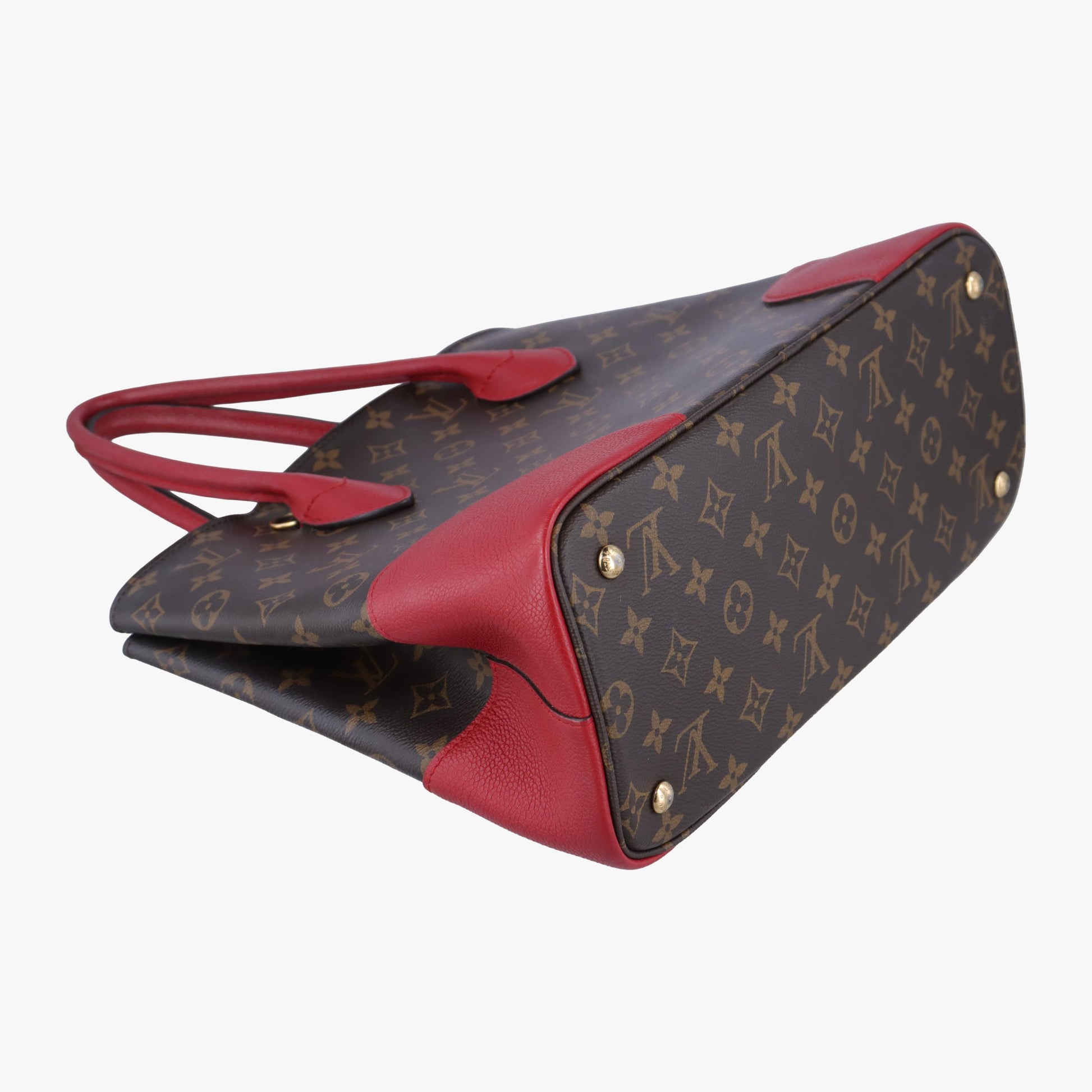 ルイヴィトン Louis Vuitton ショルダーバッグ レディース フランドリン ブラウン モノグラムキャンバス×カーフレザー M41596 FL0137