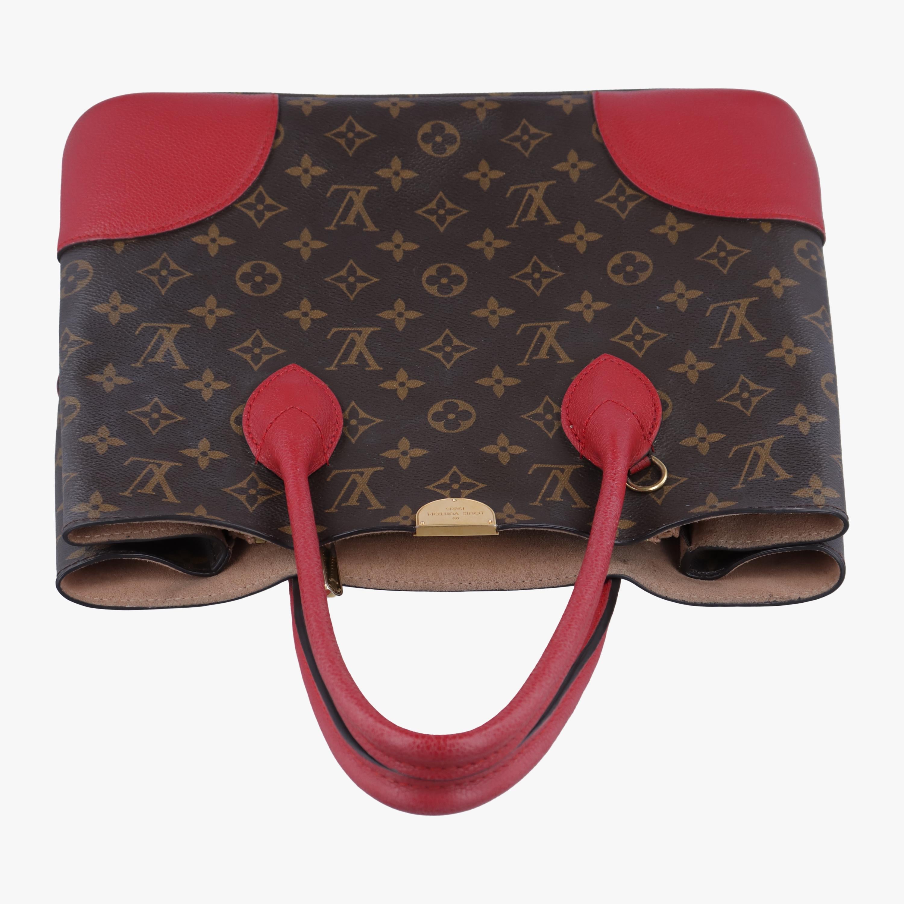 ルイヴィトン Louis Vuitton ショルダーバッグ レディース フランドリン ブラウン モノグラムキャンバス×カーフレザー M41596 FL0137