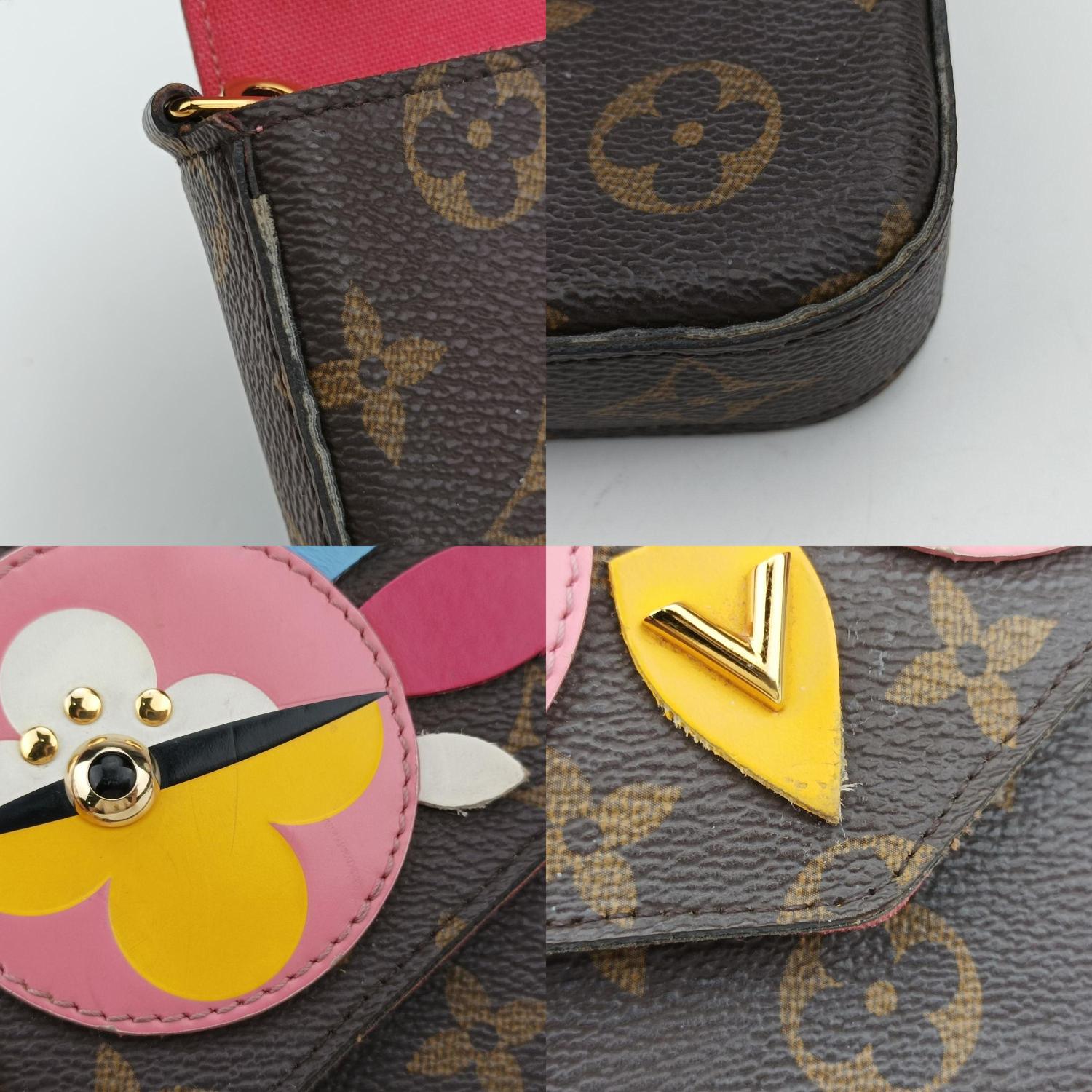 ルイヴィトン Louis Vuitton ショルダーバッグ レディース ポシェットフェリーチェ ブラウン モノグラム キャンバス M62416 TJ4176