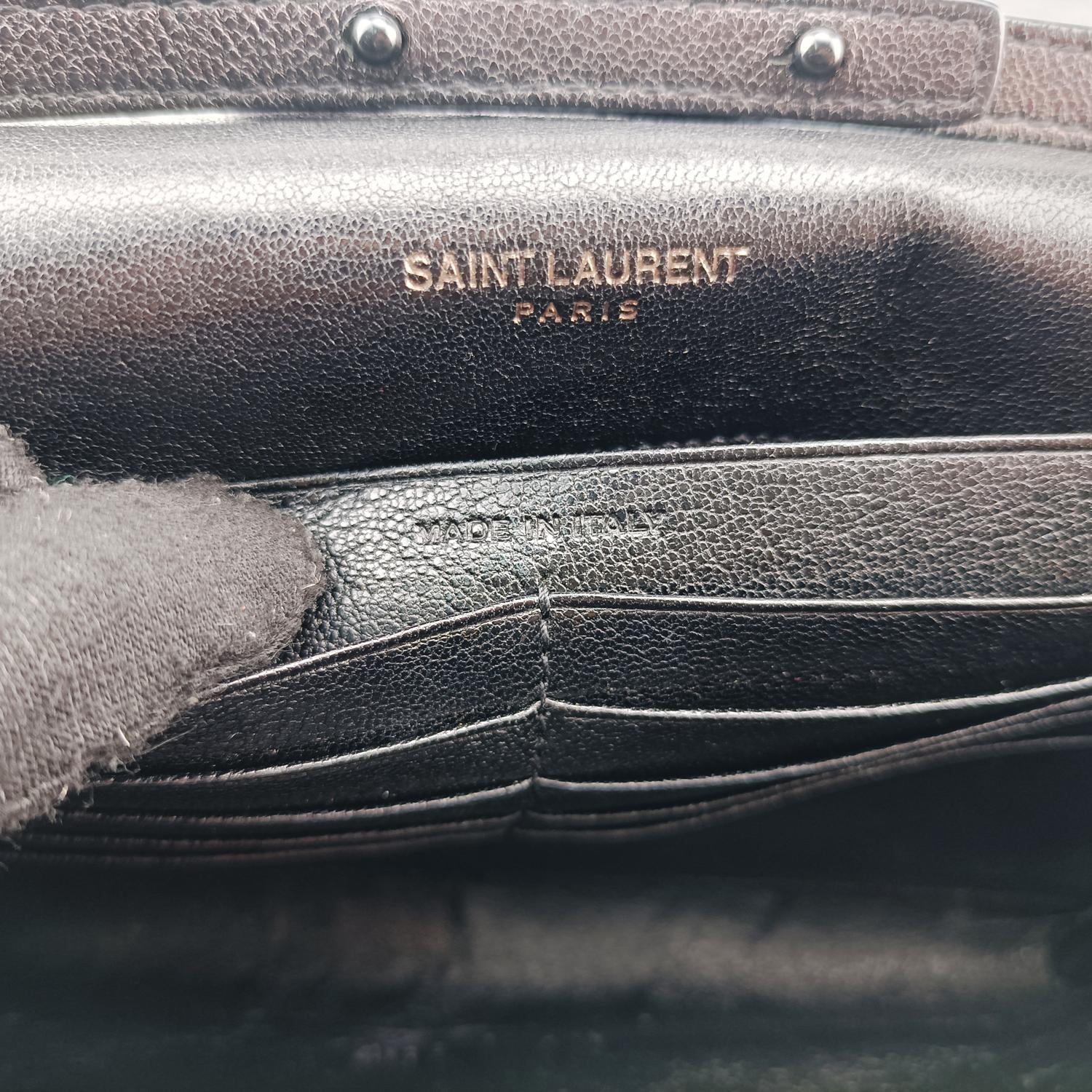 イヴサンローラン Yves saint Laurent ショルダーバッグ レディース ケイト限定版キスウォック ブラック レザー GNC442015.0817