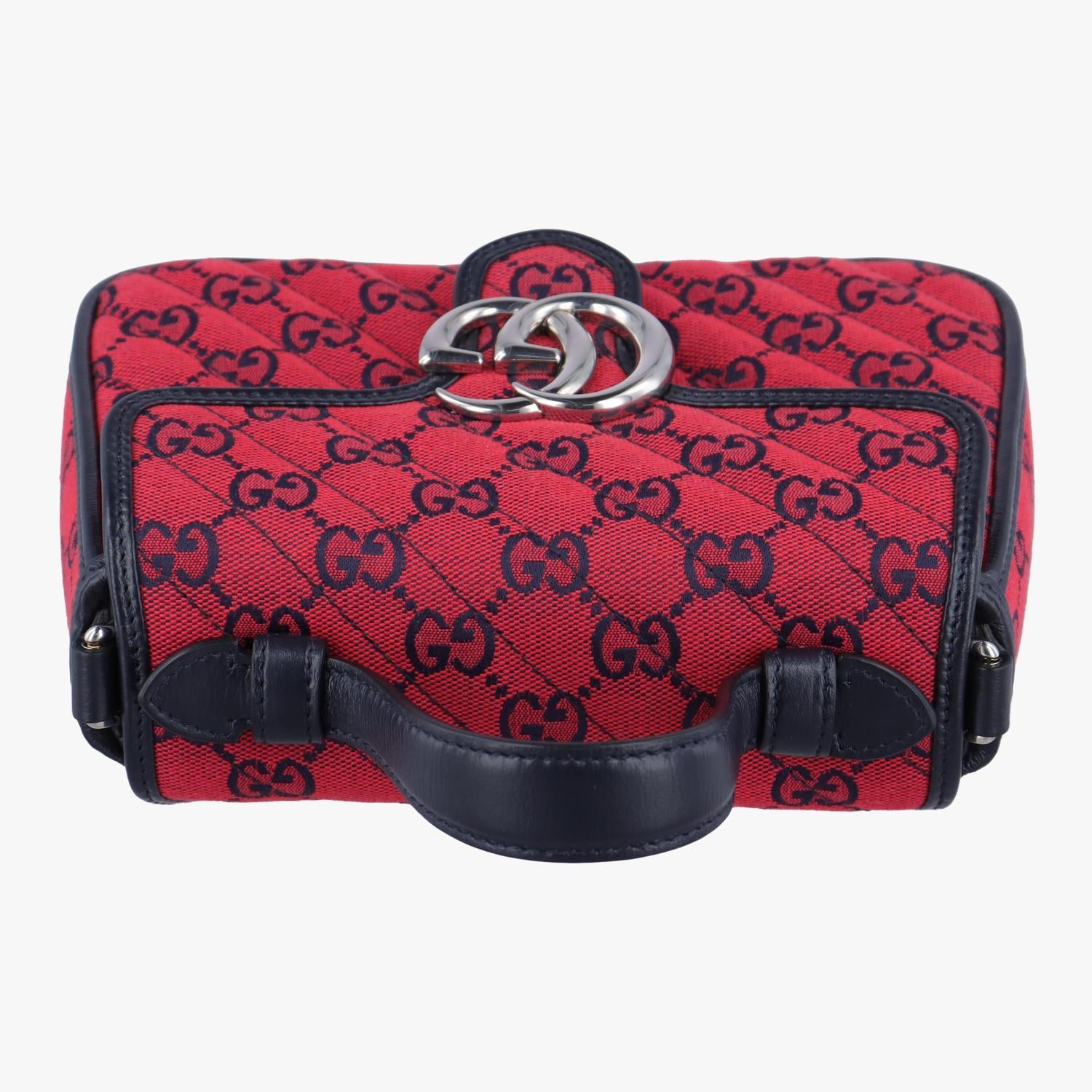 グッチ Gucci ショルダーバッグ レディース GGマーモント レッド キャンバス 583571 E034476955