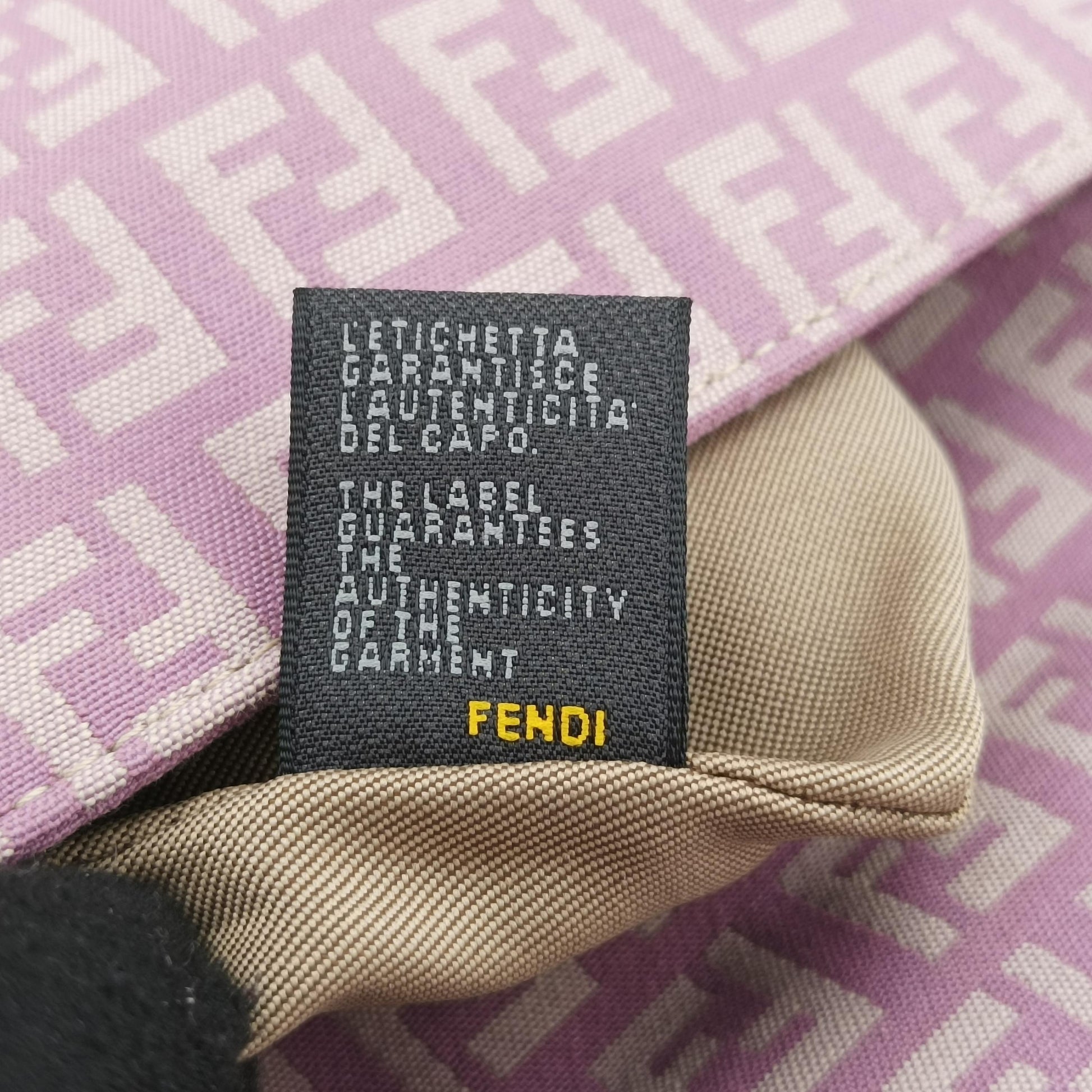 フェンディ Fendi ショルダーバッグ レディース ズッキーノ パープル キャンバス 2228.8BT075-KU7-048