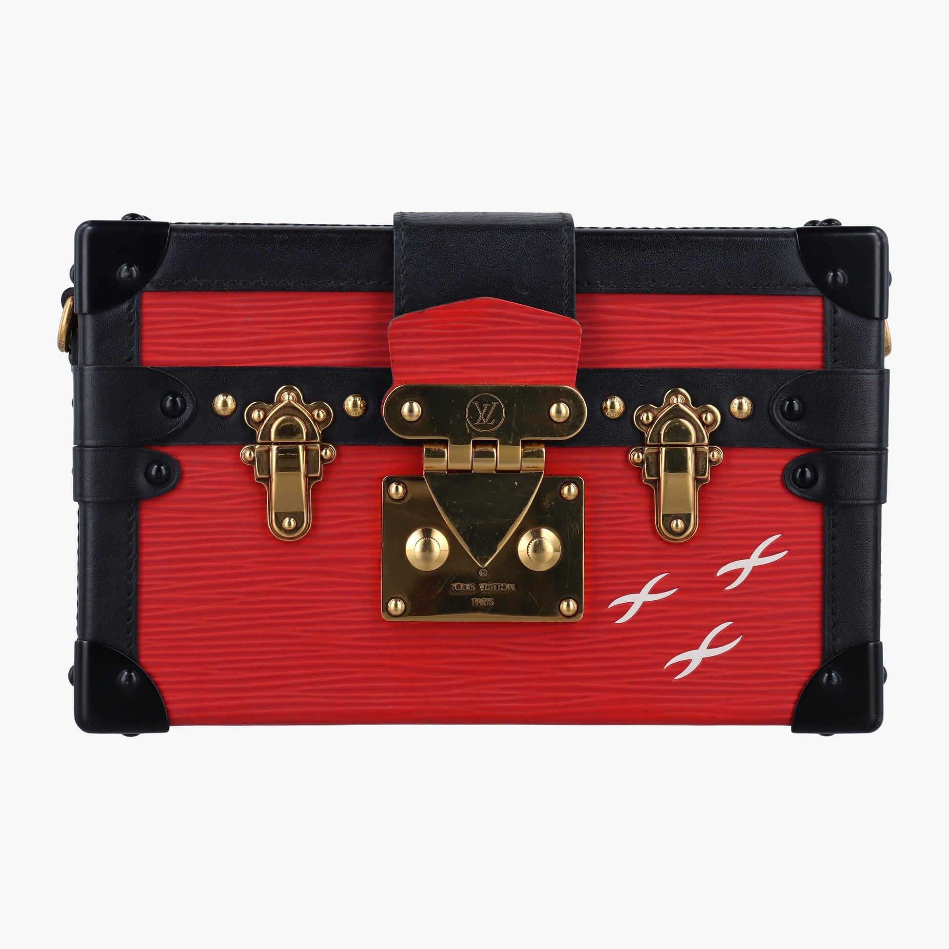 ルイヴィトン Louis Vuitton ショルダーバッグ レディース プティットマル カバン ポシェット レッド エピ M54651 DU0155