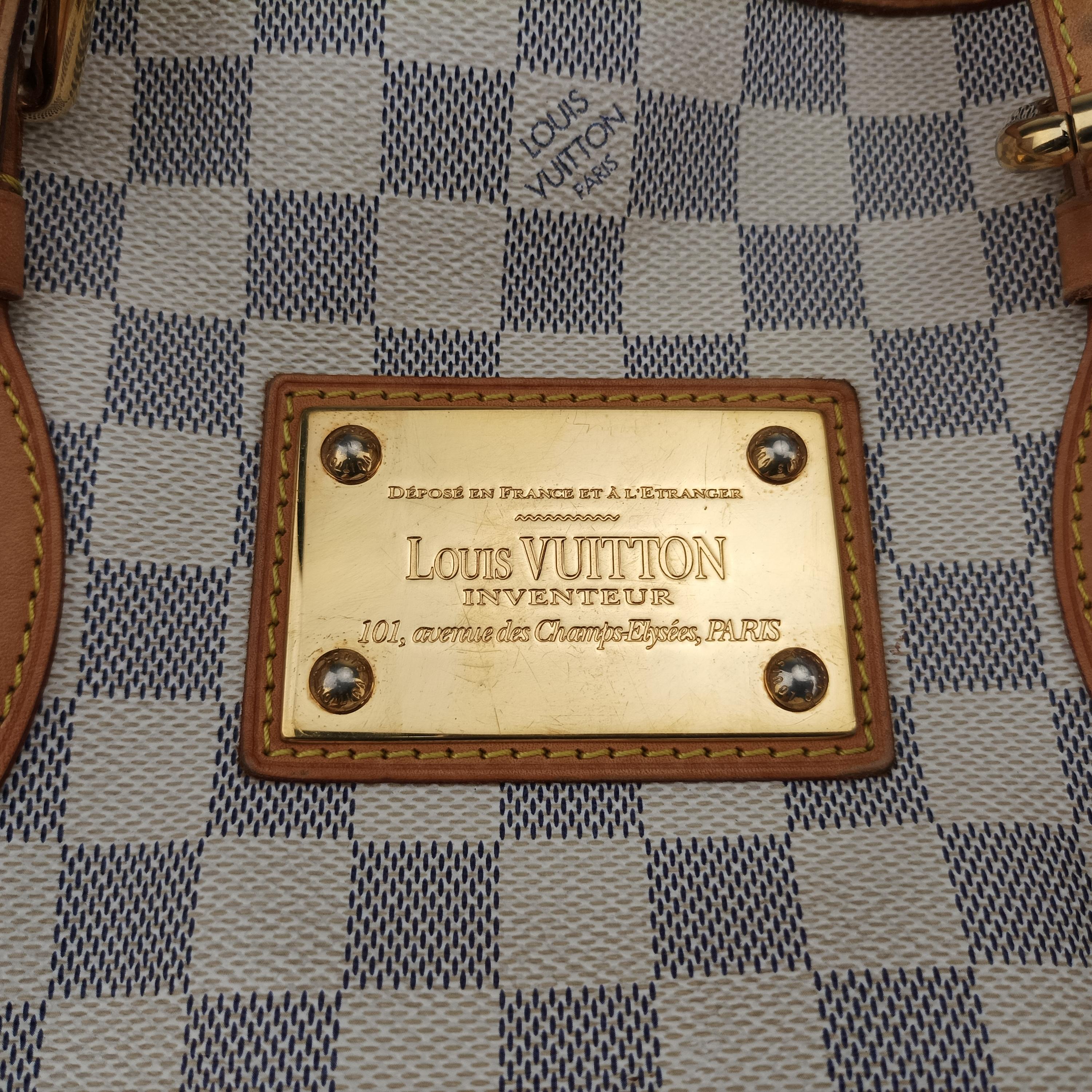 ルイヴィトン Louis Vuitton ハンドバッグ レディース ハムプステッドMM ホワイト ダミエ キャンバス N51206 CR0190