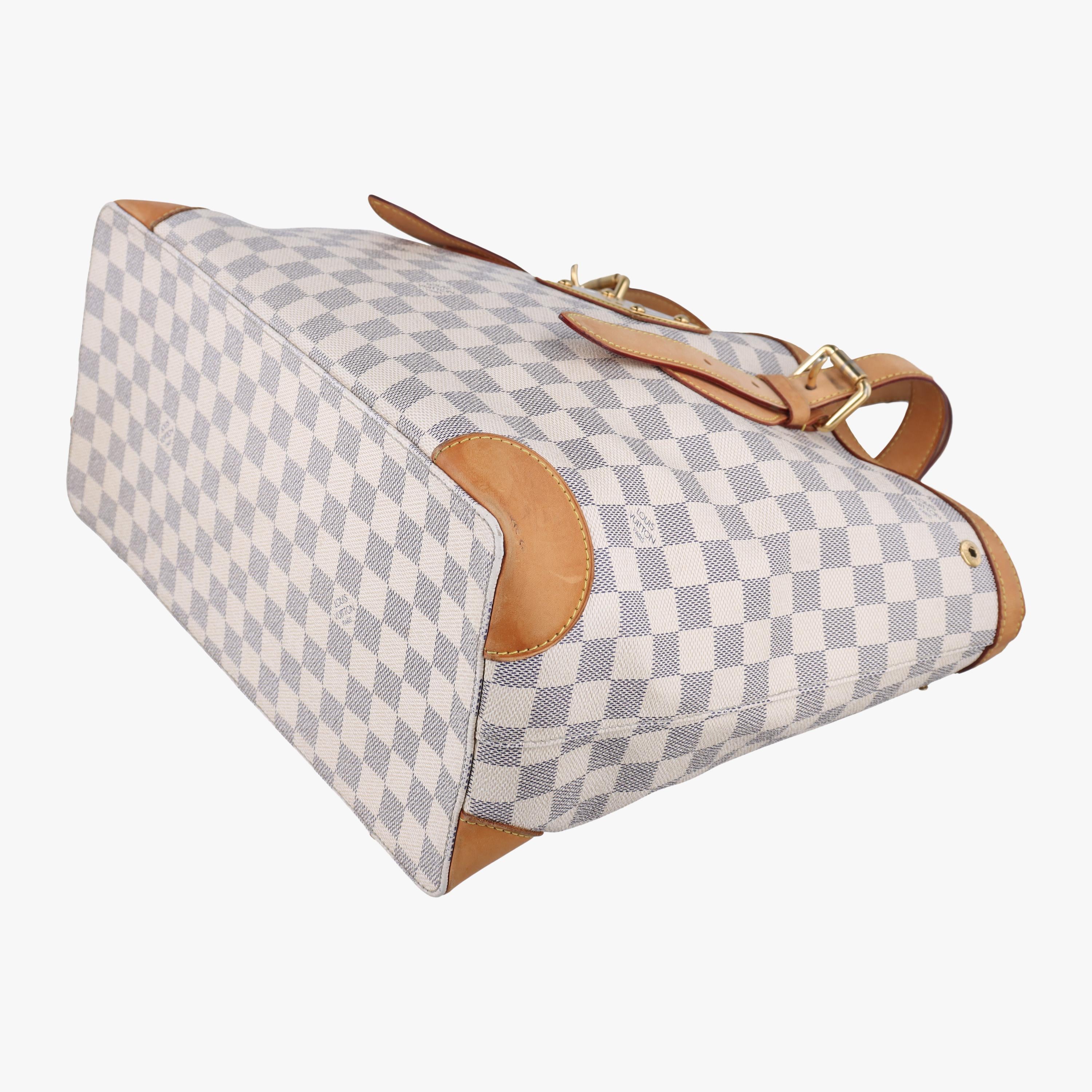 ルイヴィトン Louis Vuitton ハンドバッグ レディース ハムプステッドMM ホワイト ダミエ キャンバス N51206 CR0190