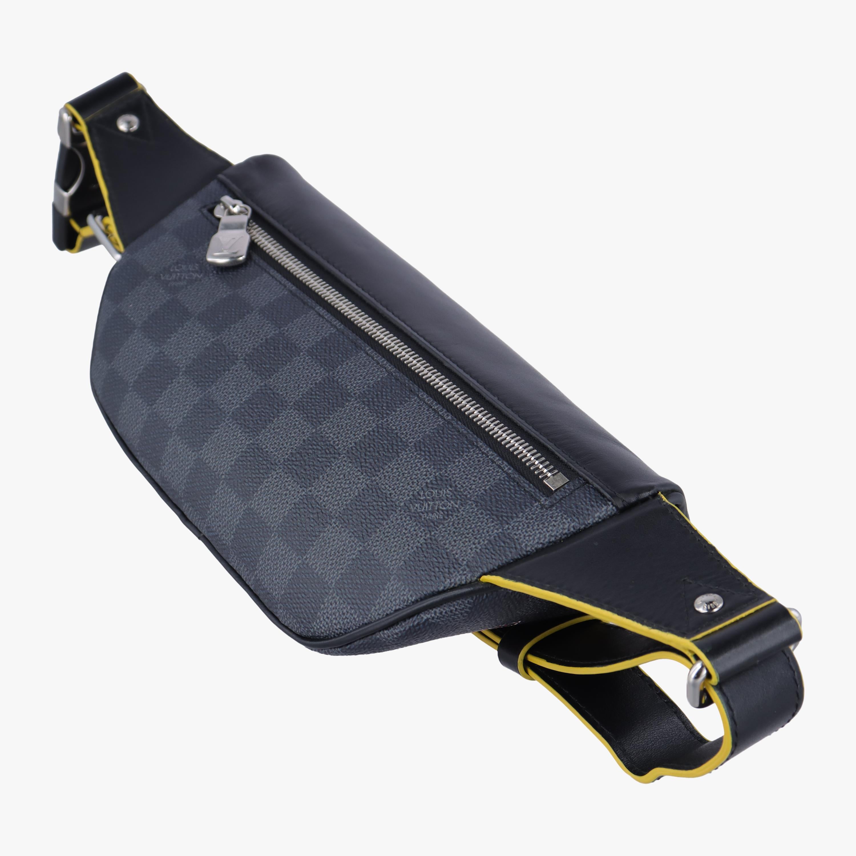 ルイヴィトン Louis Vuitton ボディバッグ/ウェストバッグ レディース グラフィット リンク ブラック ダミエキャンバス N40276 MI4109