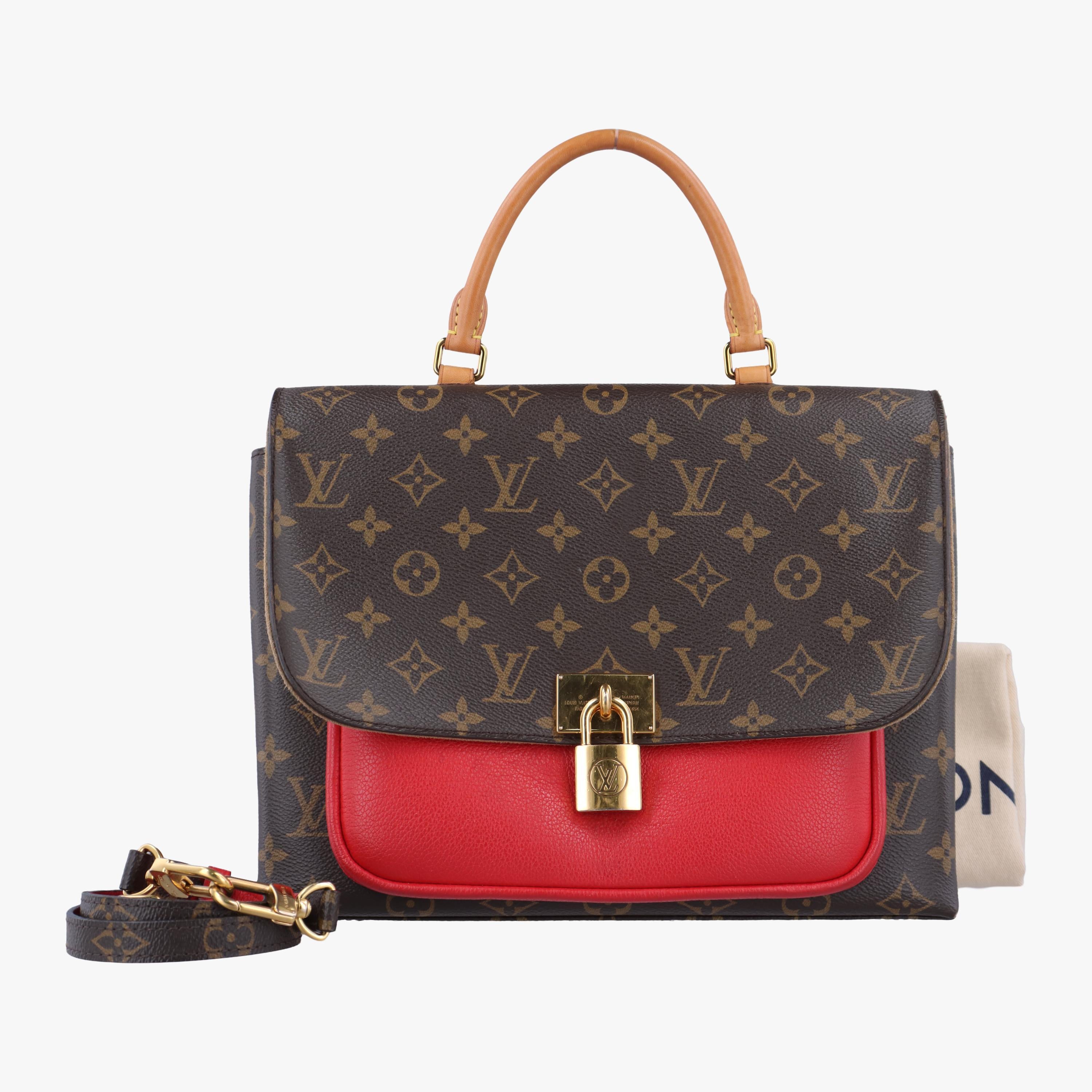 ルイヴィトン Louis Vuitton ショルダーバッグ レディース マリニャン ブラウン モノグラムキャンバス×カーフレザー M44286 FL0168