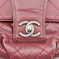 シャネル Chanel ショルダーバッグ レディース バブルグラフィックメッセンジャー ワインレッド キャビアスキン A94742 19880956