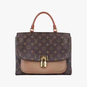 ルイヴィトン Louis Vuitton ショルダーバッグ レディース マリニャン セサミ モノグラムキャンバス×カーフレザー M44257 AR3188