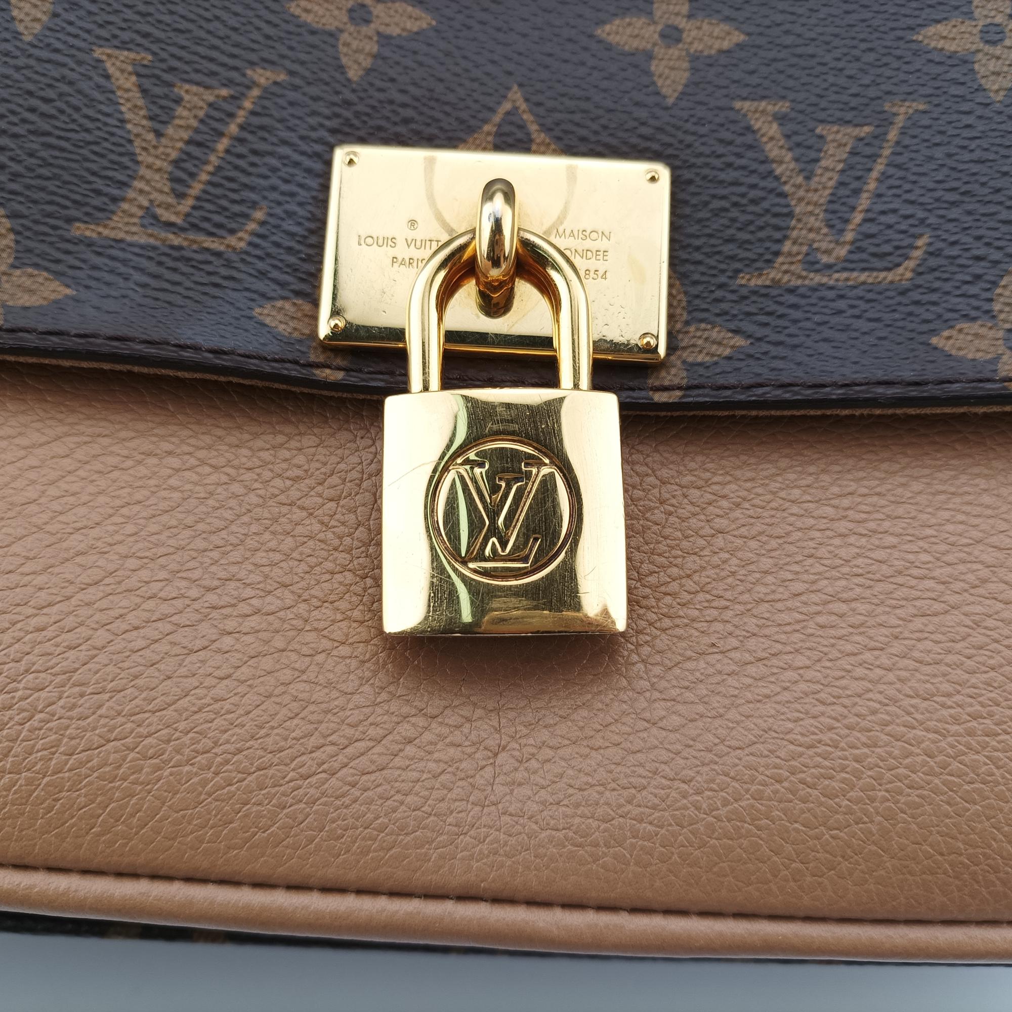 ルイヴィトン Louis Vuitton ショルダーバッグ レディース マリニャン セサミ モノグラムキャンバス×カーフレザー M44257 AR3188