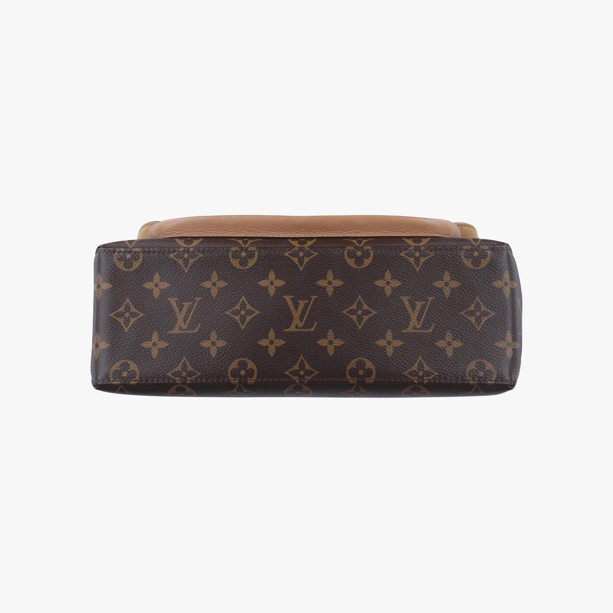 ルイヴィトン Louis Vuitton ショルダーバッグ レディース マリニャン セサミ モノグラムキャンバス×カーフレザー M44257 AR3188