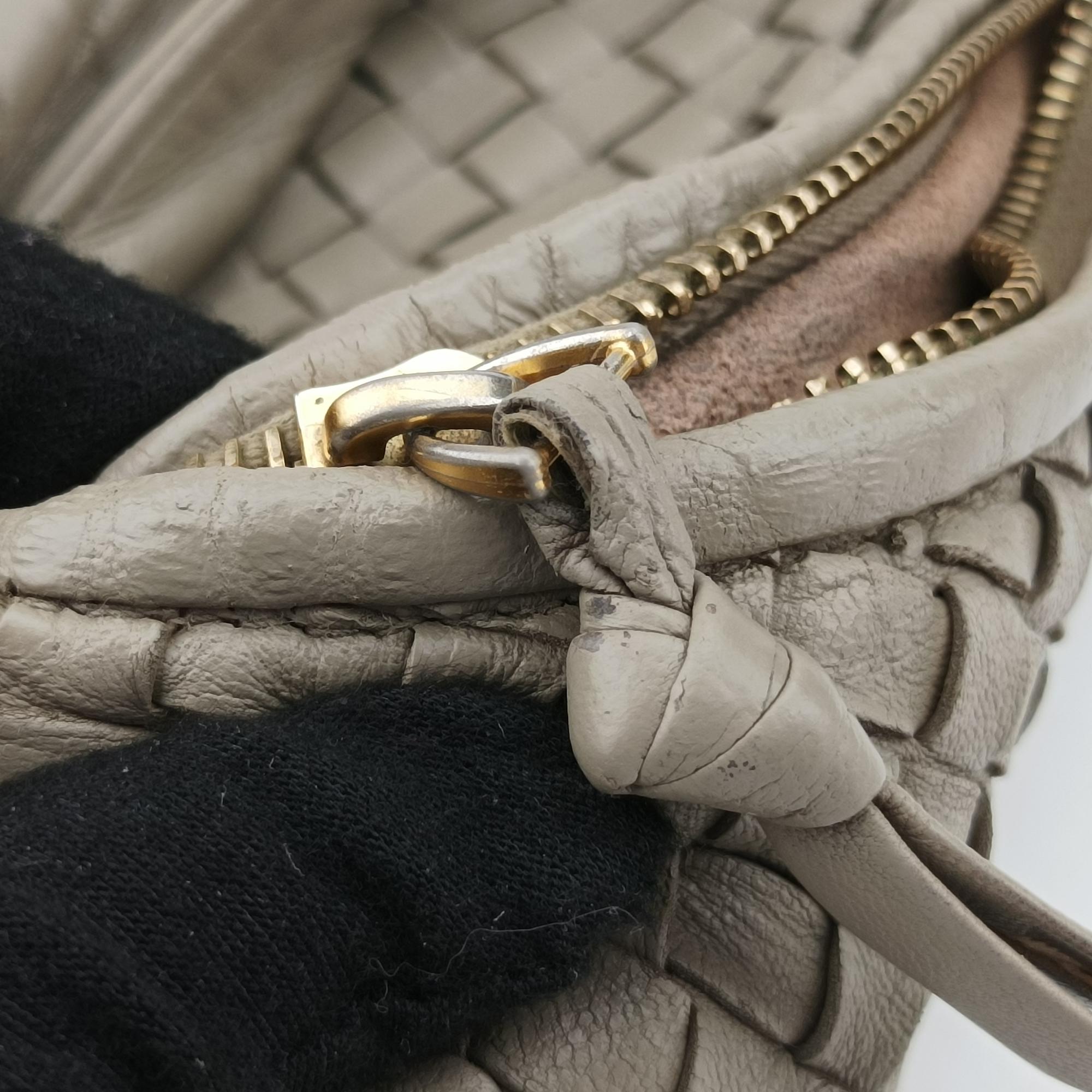 ボッテガヴェネタ Bottega Veneta ハンドバッグ レディース イントレチャート キャメル ラムスキン 115654 V0013 1520