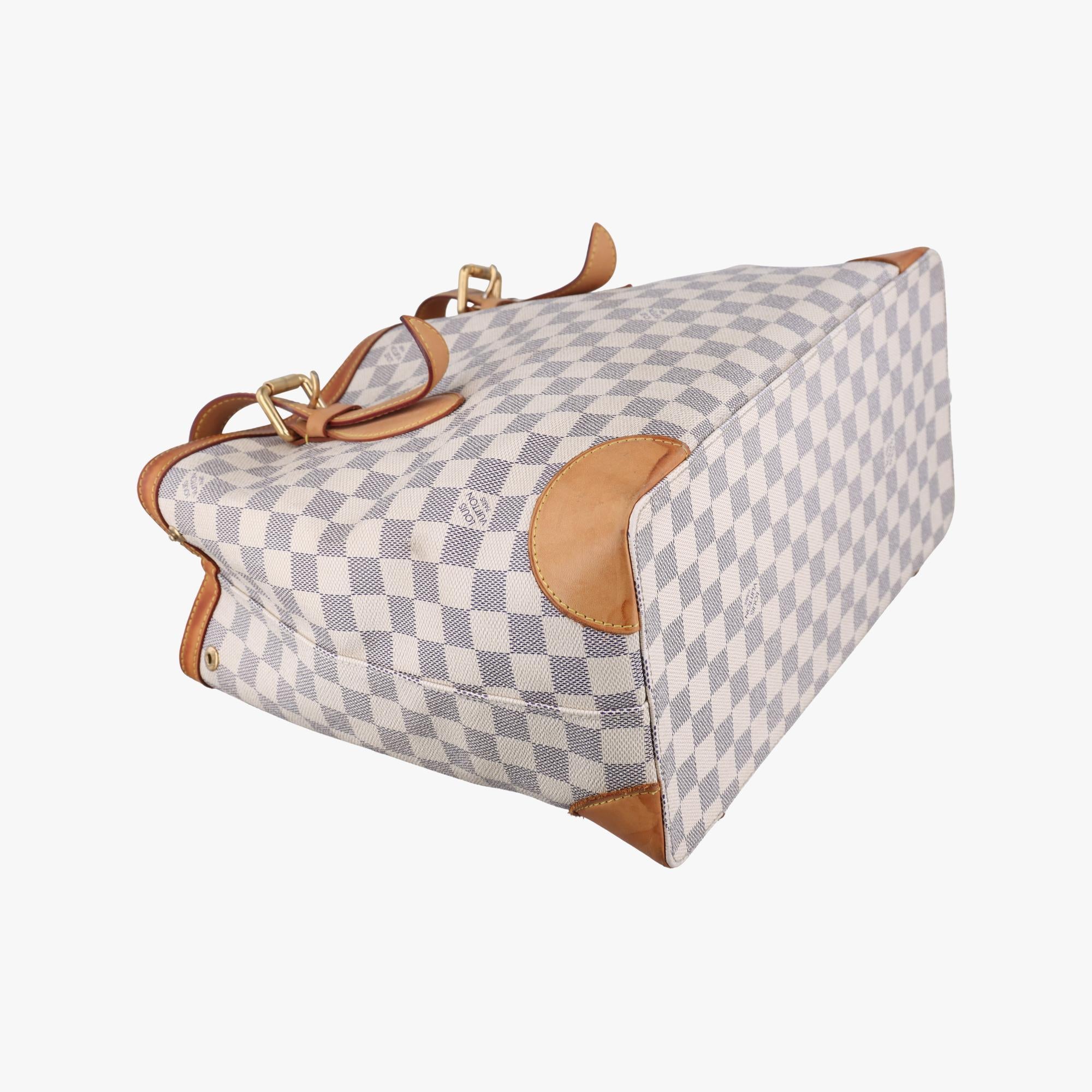 ルイヴィトン Louis Vuitton ショルダーバッグ レディース ハムプステッドMM アズール ダミエ キャンバス N51206 CR3089