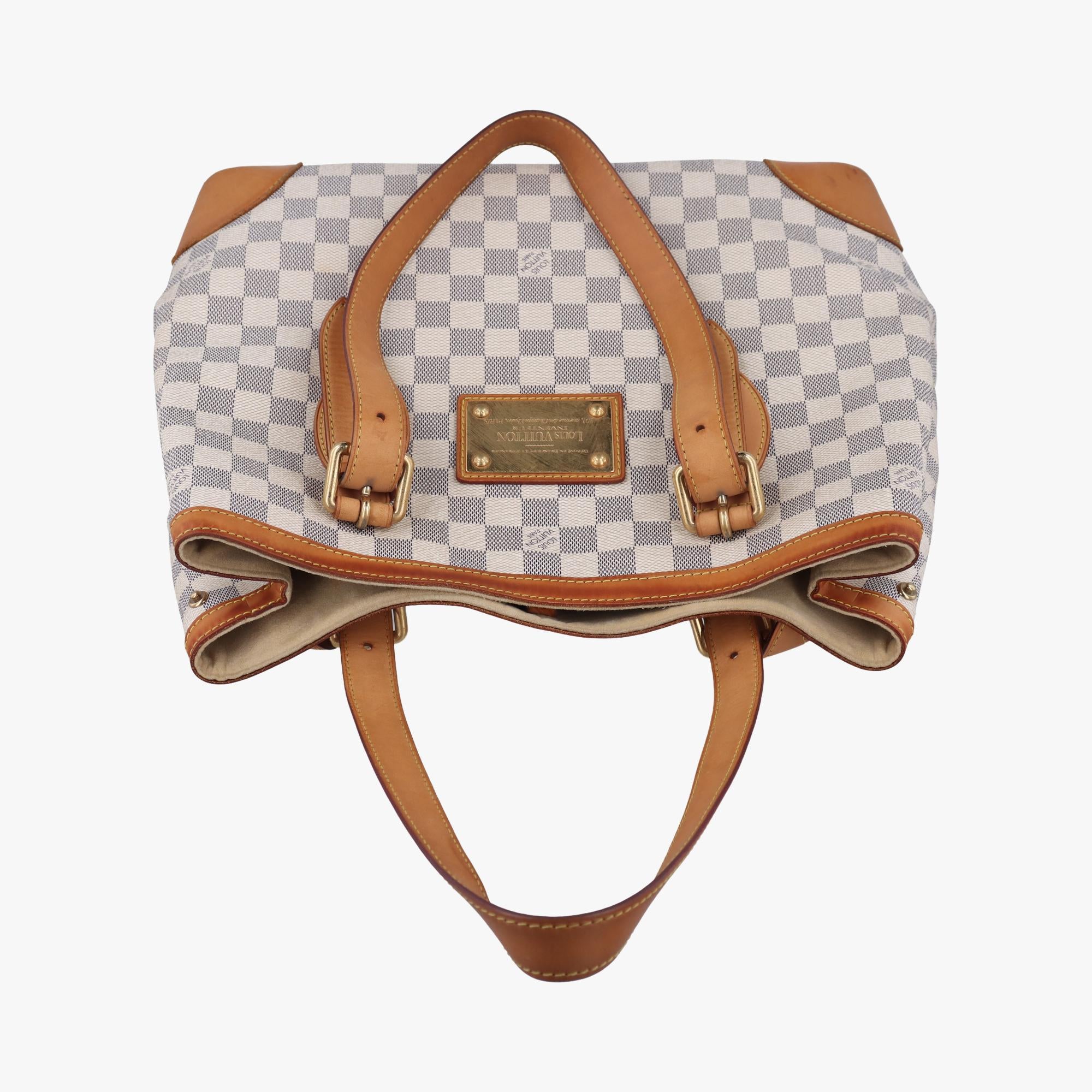 ルイヴィトン Louis Vuitton ショルダーバッグ レディース ハムプステッドMM アズール ダミエ キャンバス N51206 CR3089