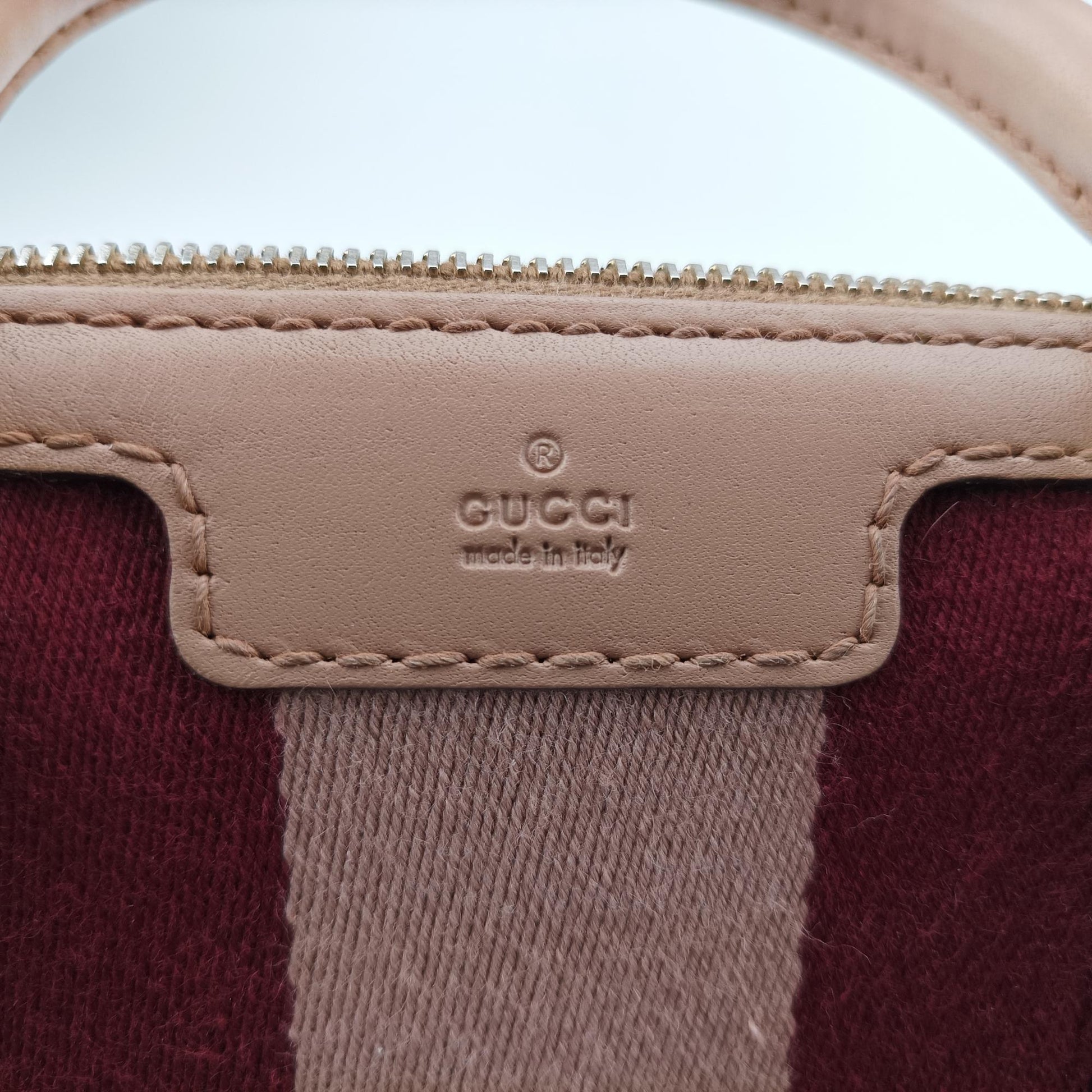 グッチ Gucci ボストンバッグ レディース シェリーライン ボストン マルチカラー キャンバス×レザー 247205 B010187610