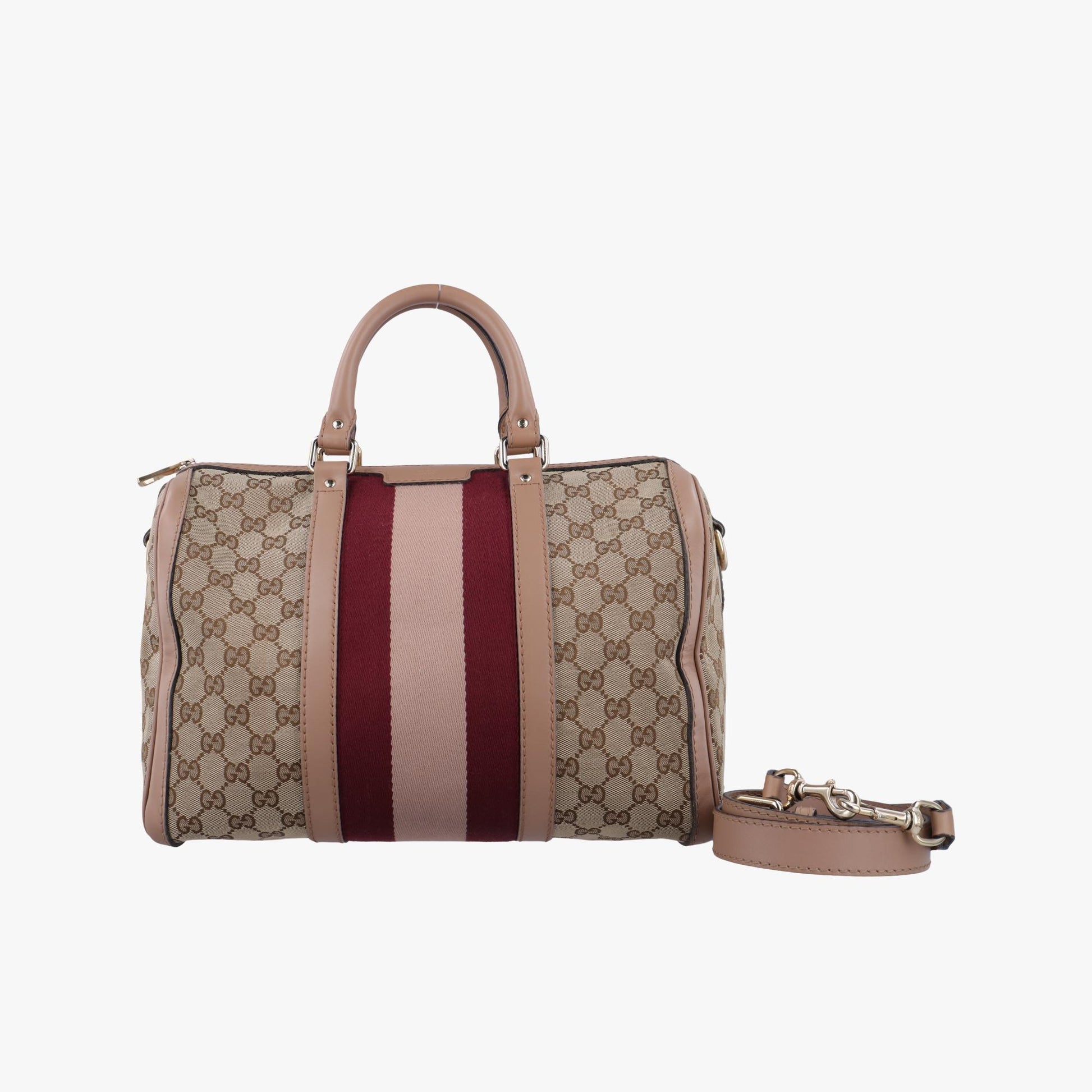 グッチ Gucci ボストンバッグ レディース シェリーライン ボストン マルチカラー キャンバス×レザー 247205 B010187610