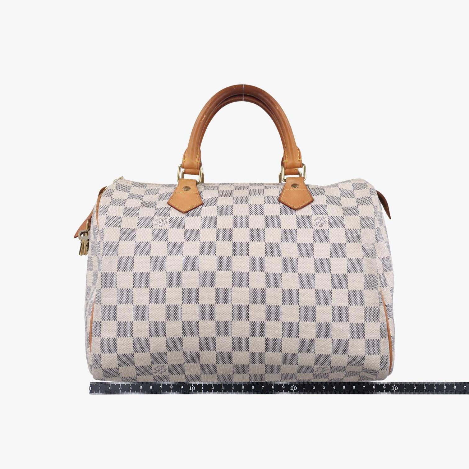 ルイヴィトン Louis Vuitton ボストンバッグ レディース スピーディ30 アズール ダミエ キャンパス N41533 MB2151