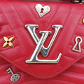 ルイヴィトン Louis Vuitton ショルダーバッグ レディース ニューウェーブ　ラブロックPM レッド レザー NZ5118