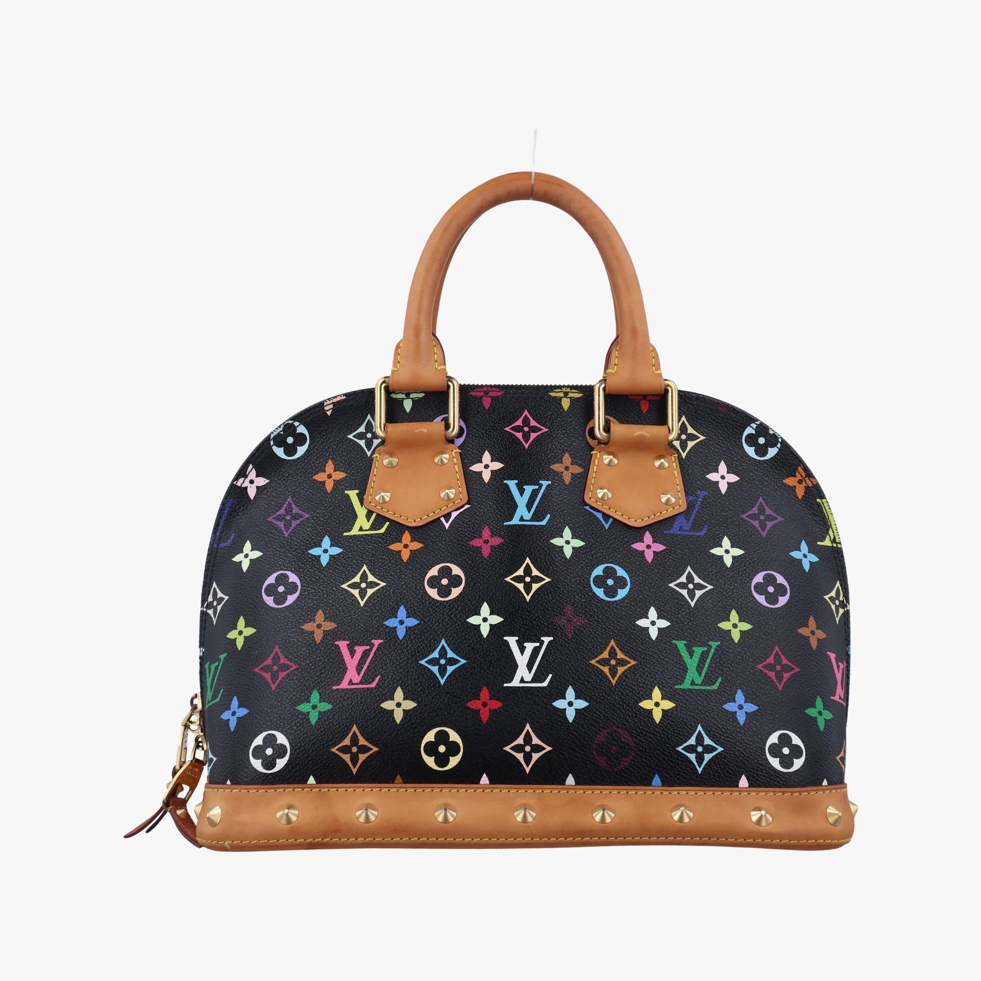 ルイヴィトン Louis Vuitton ハンドバッグ レディース アルマPM ノワール モノグラム マルチカラー M40444 FL2151