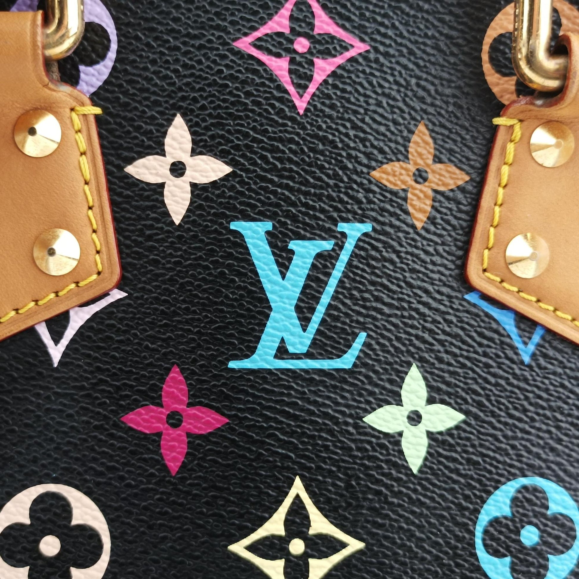 ルイヴィトン Louis Vuitton ハンドバッグ レディース アルマPM ノワール モノグラム マルチカラー M40444 FL2151