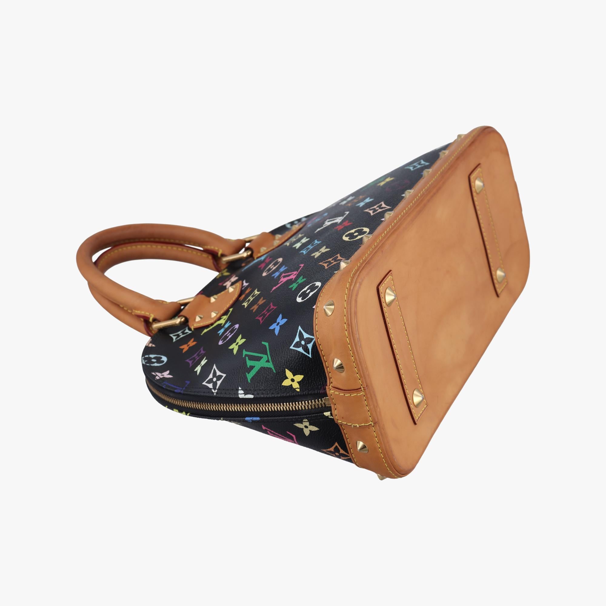 ルイヴィトン Louis Vuitton ハンドバッグ レディース アルマPM ノワール モノグラム マルチカラー M40444 FL2151