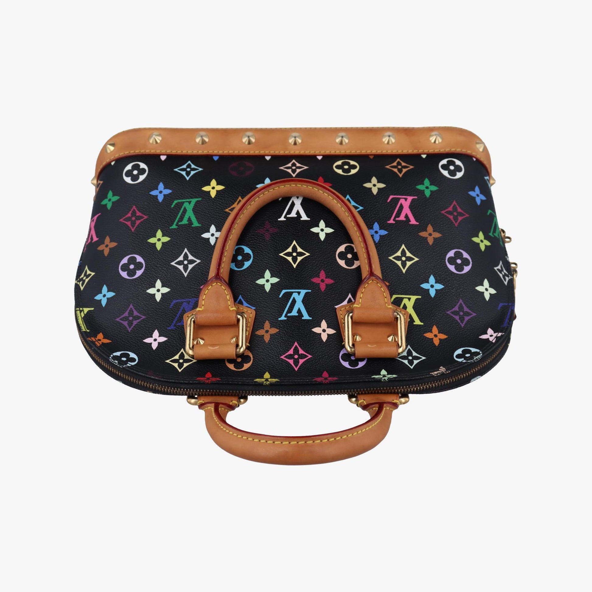 ルイヴィトン Louis Vuitton ハンドバッグ レディース アルマPM ノワール モノグラム マルチカラー M40444 FL2151