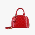 ルイヴィトン Louis Vuitton ショルダーバッグ レディース アルマBB スリーズ ヴェルニ M90174 FL4114