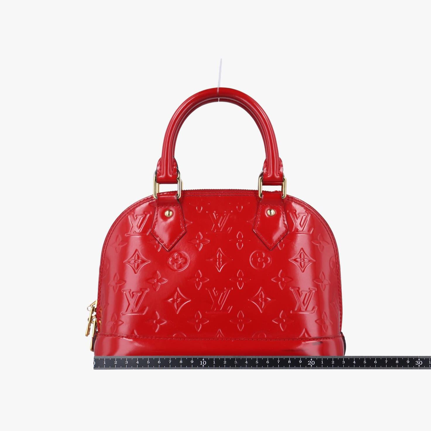 ルイヴィトン Louis Vuitton ショルダーバッグ レディース アルマBB スリーズ ヴェルニ M90174 FL4114