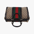 グッチ Gucci ボストンバッグ レディース シェリーライン ボストン ベージュ×グリーン×レッド キャンバス×レザー 247205 D014989941