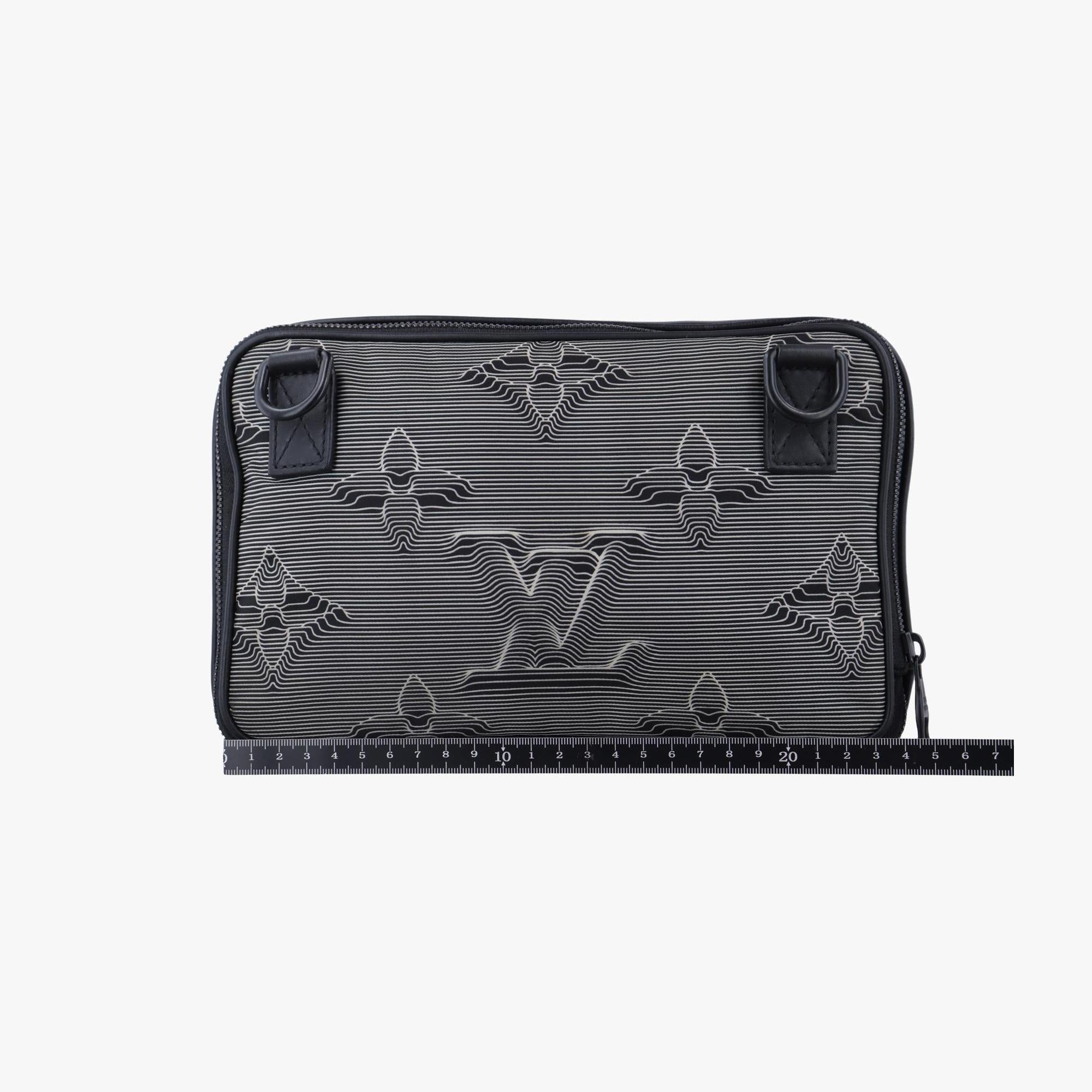 ルイヴィトン Louis Vuitton ショルダーバッグ レディース エクスパンダフル メッセンジャー ブラック ナイロン×レザー M55698 UB4169