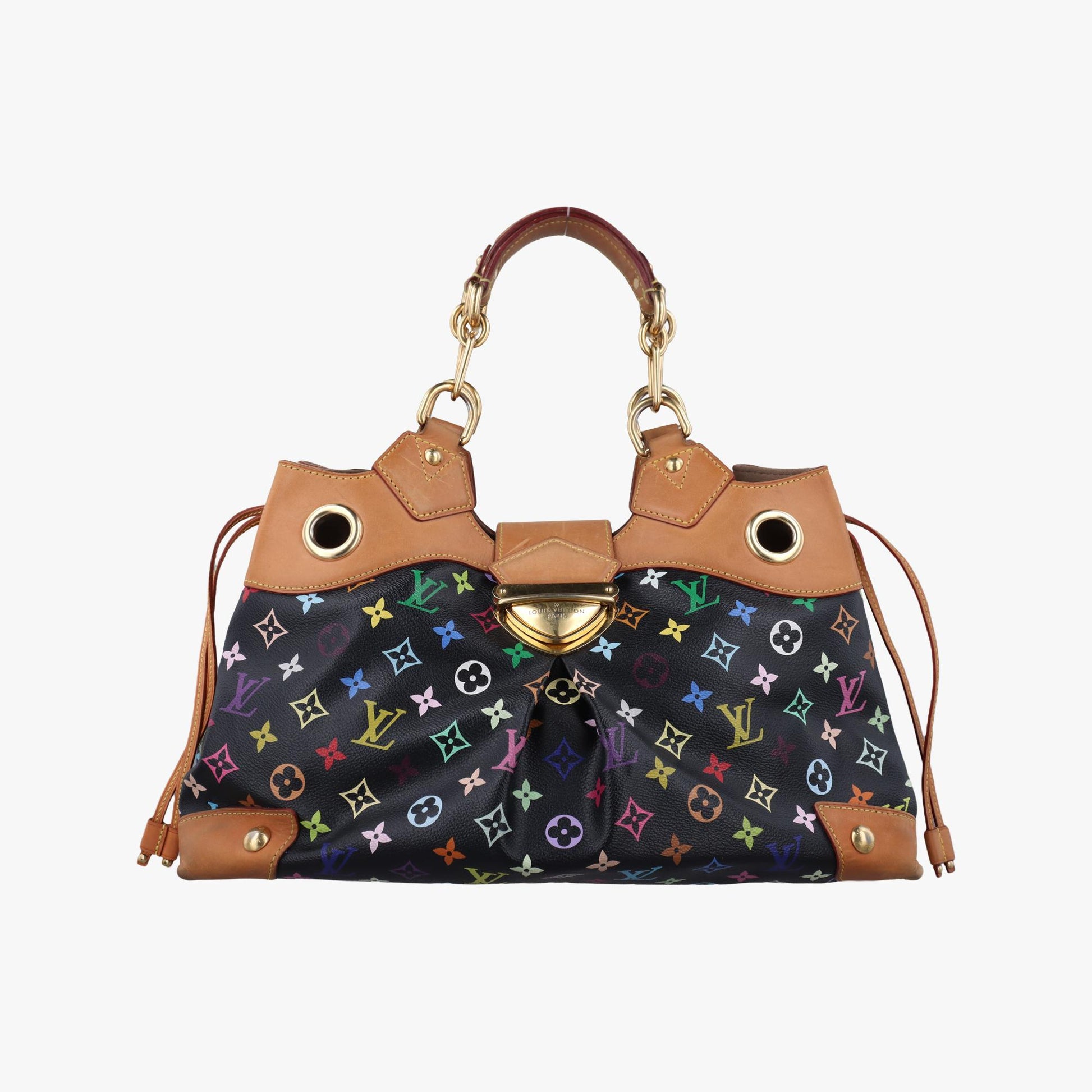 ルイヴィトン Louis Vuitton ハンドバッグ レディース ウルスラ ノワール モノグラム マルチカラー M40124