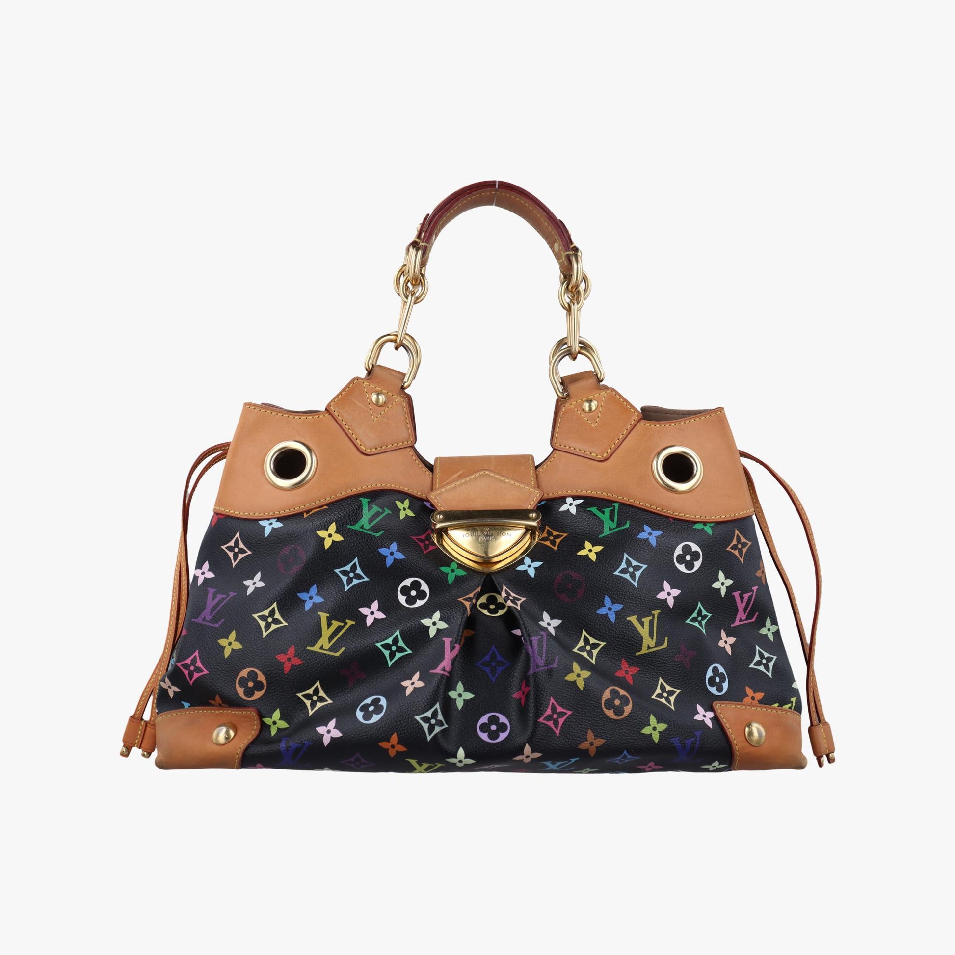 ルイヴィトン Louis Vuitton ハンドバッグ レディース ウルスラ ノワール モノグラム マルチカラー M40124