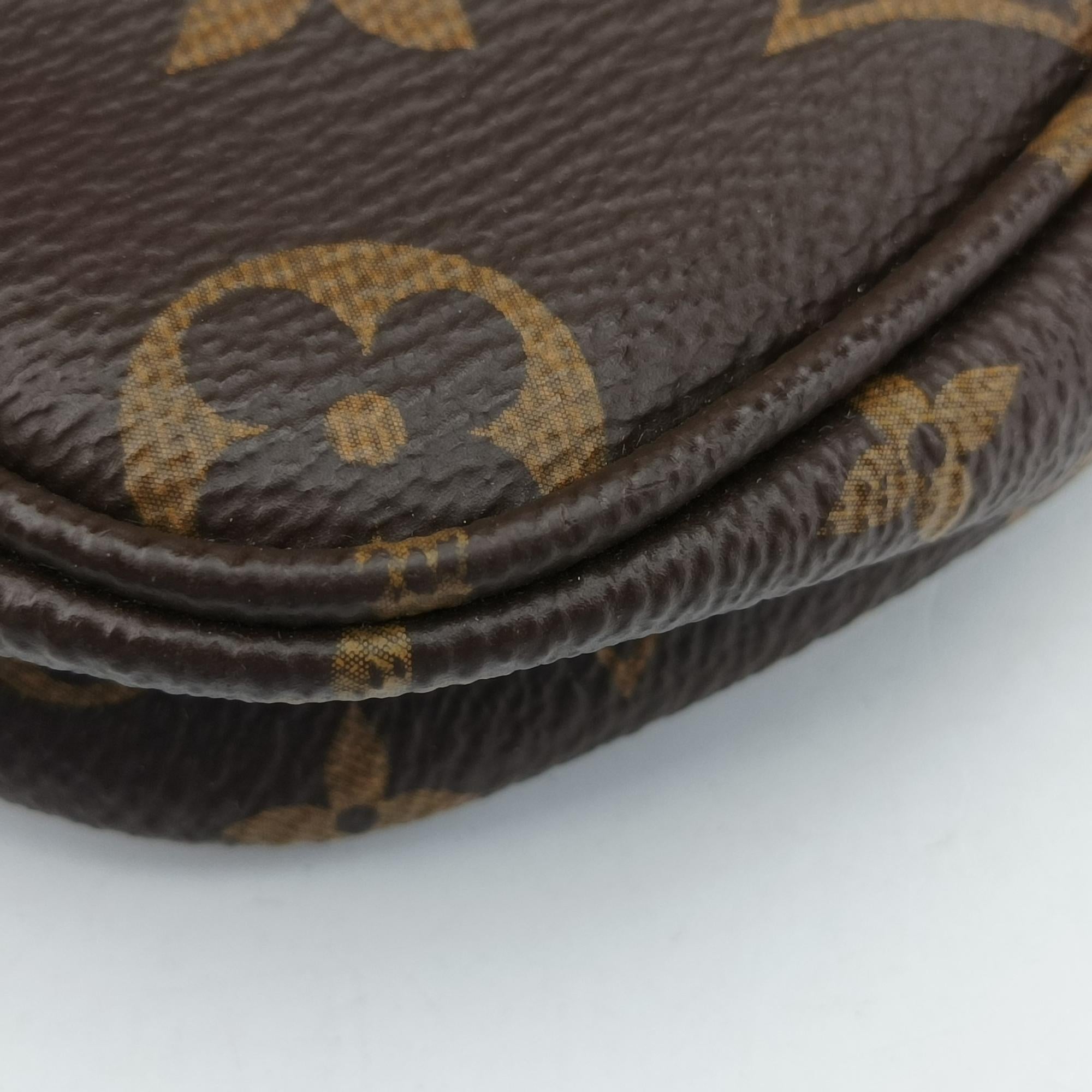 ルイヴィトン Louis Vuitton ショルダーバッグ レディース ミュルティポシェットアクセソワール マロン×ローズ クレール モノグラムキャンバス M44840 SR2290 SR2280