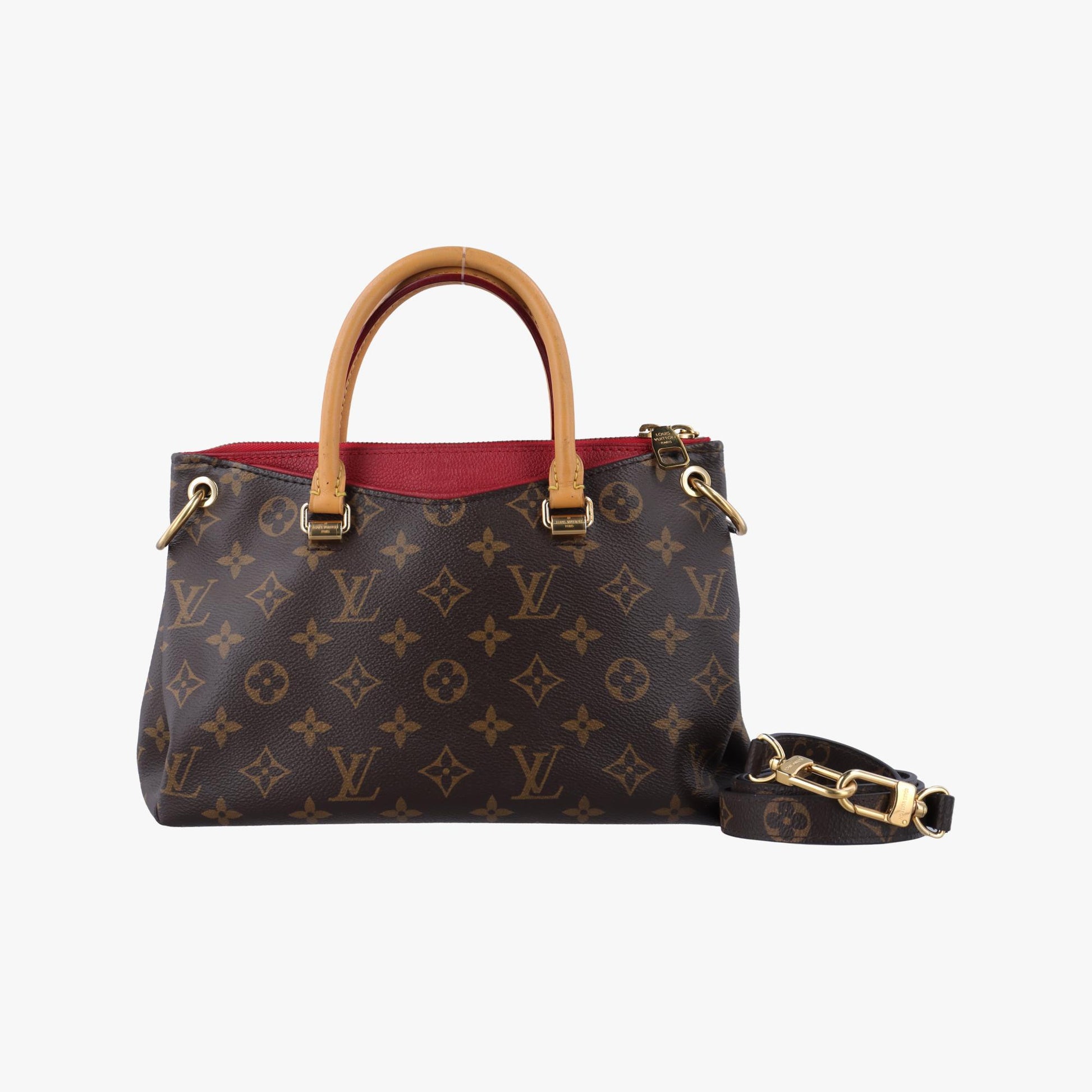 ルイヴィトン Louis Vuitton ショルダーバッグ レディース パラスBB モノグラム/ブラウン系×スリーズ モノグラムキャンバス×カーフレザー M41241 SN2128