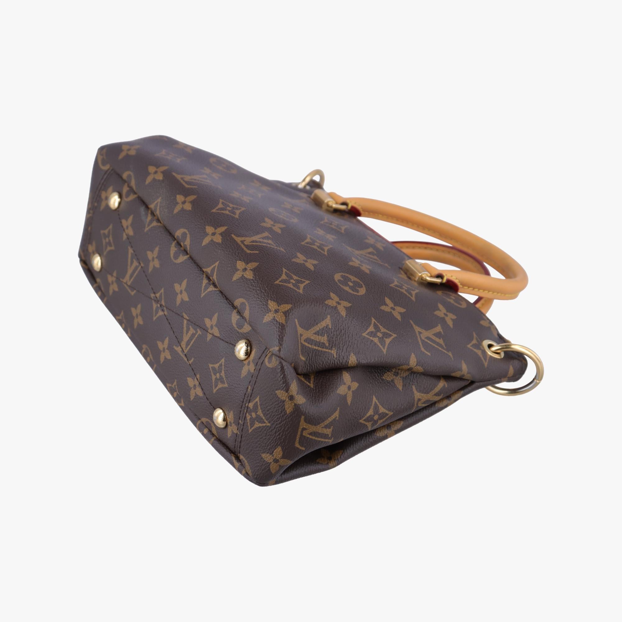 ルイヴィトン Louis Vuitton ショルダーバッグ レディース パラスBB モノグラム/ブラウン系×スリーズ モノグラムキャンバス×カーフレザー M41241 SN2128