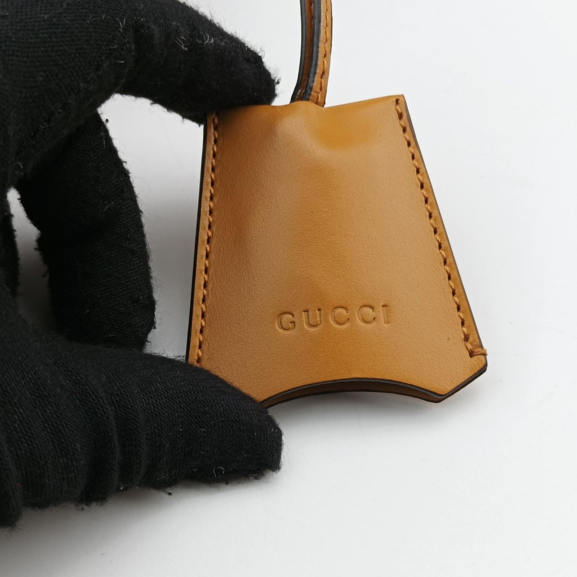 グッチ Gucci ショルダーバッグ レディース パドロック ベージュ×ホワイト レザー 409487 G035015549