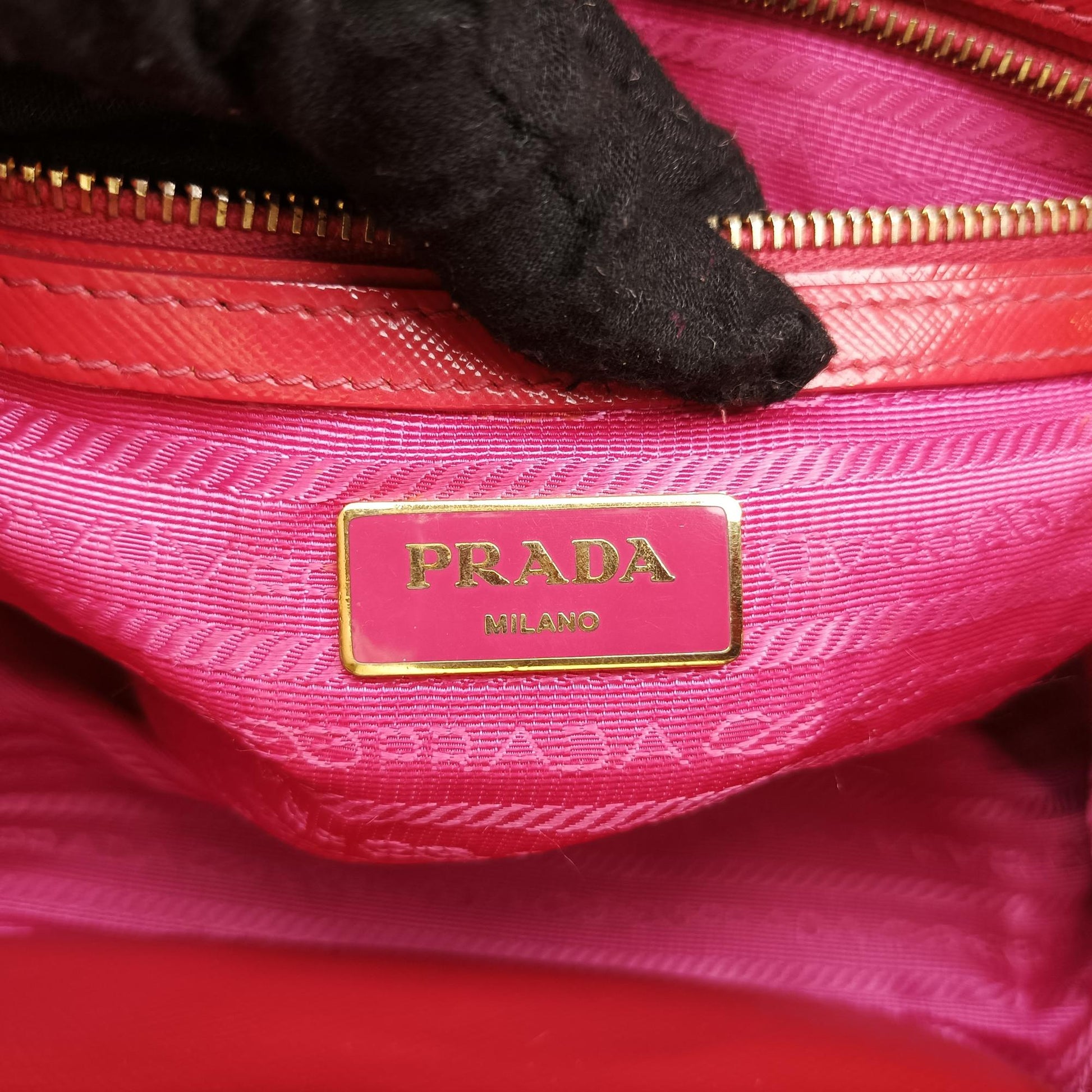 プラダ Prada ショルダーバッグ レディース ガレリア レッド サフィアーノ レザー BN2316 7 V 173