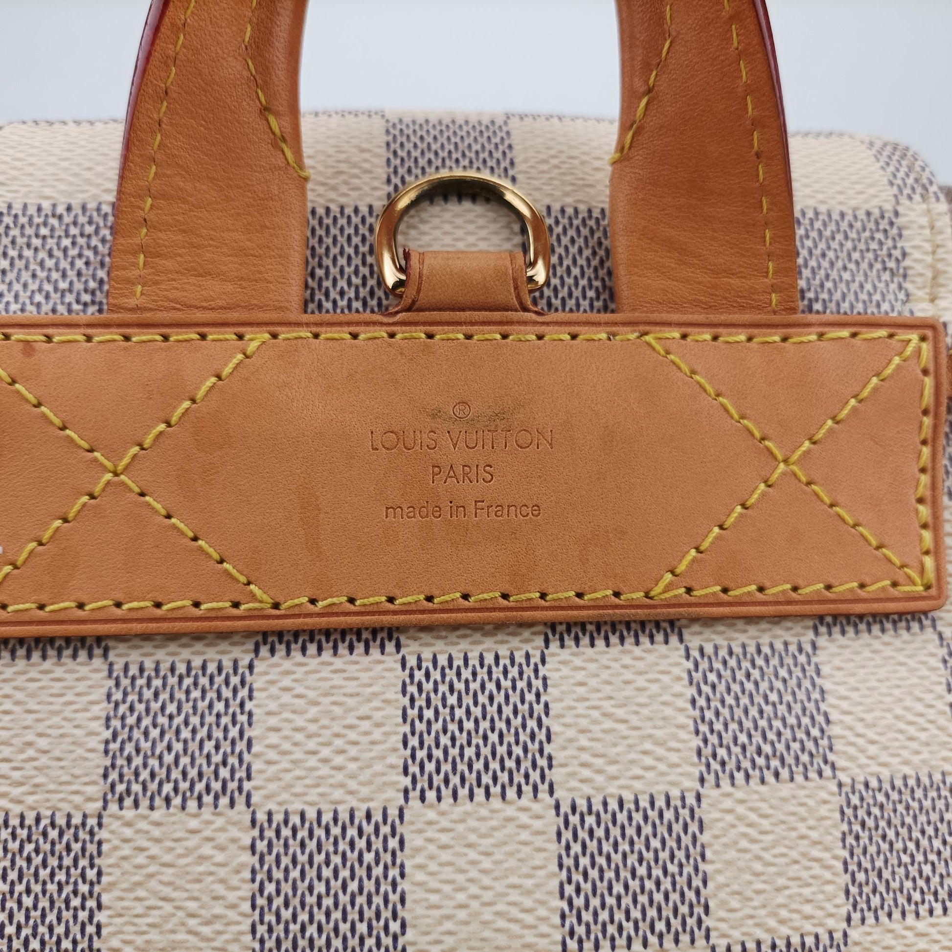 ルイヴィトン Louis Vuitton リュック/バックパック レディース スペロンBB アズール ダミエ キャンバス N44026 SR1137