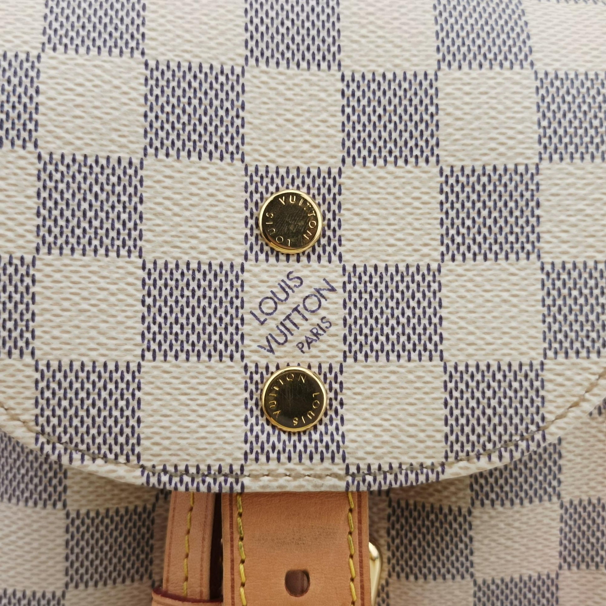 ルイヴィトン Louis Vuitton リュック/バックパック レディース スペロンBB アズール ダミエ キャンバス N44026 SR1137