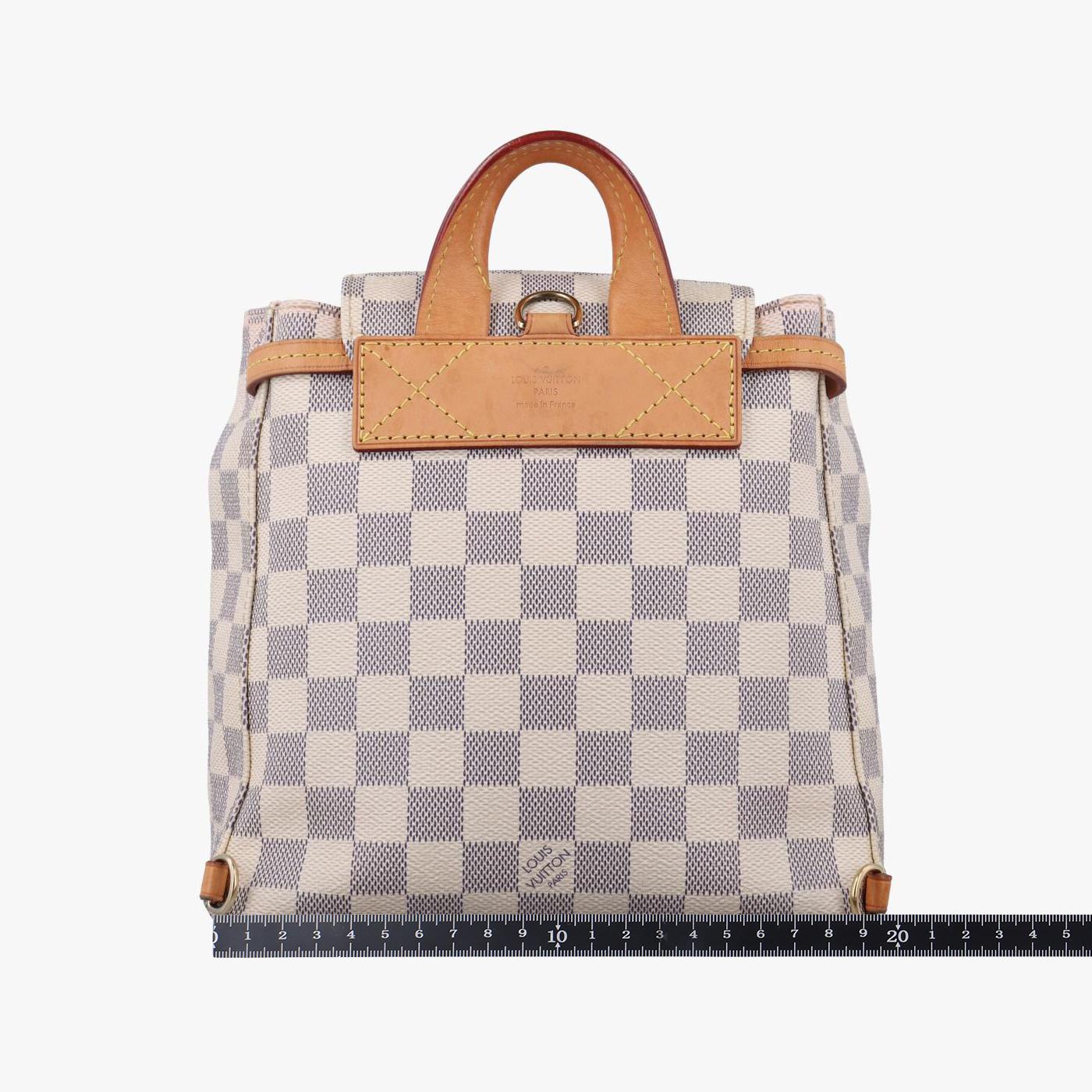 ルイヴィトン Louis Vuitton リュック/バックパック レディース スペロンBB アズール ダミエ キャンバス N44026 SR1137