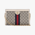 グッチ Gucci ショルダーバッグ レディース オフィディア ベージュ×ホワイト×マルチ PVCコーティングキャンバス×レザー 503877 I037389820