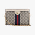 グッチ Gucci ショルダーバッグ レディース オフィディア ベージュ×ホワイト×マルチ PVCコーティングキャンバス×レザー 503877 I037389820