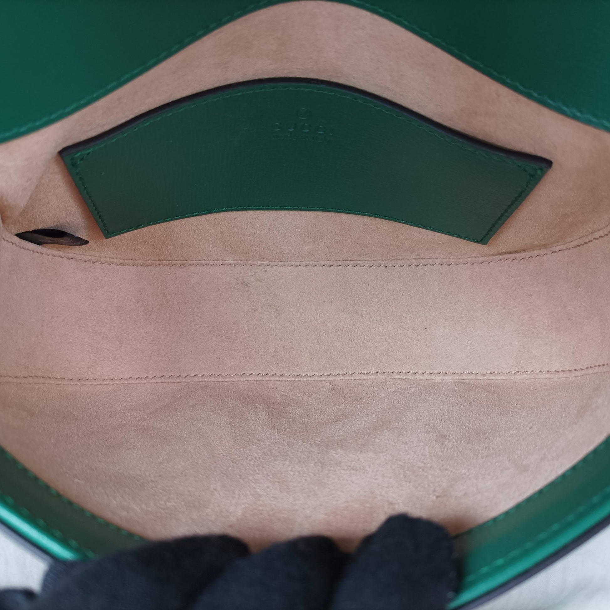 グッチ Gucci ショルダーバッグ レディース ホースビット1955 グリーン レザー 726226 I039392646