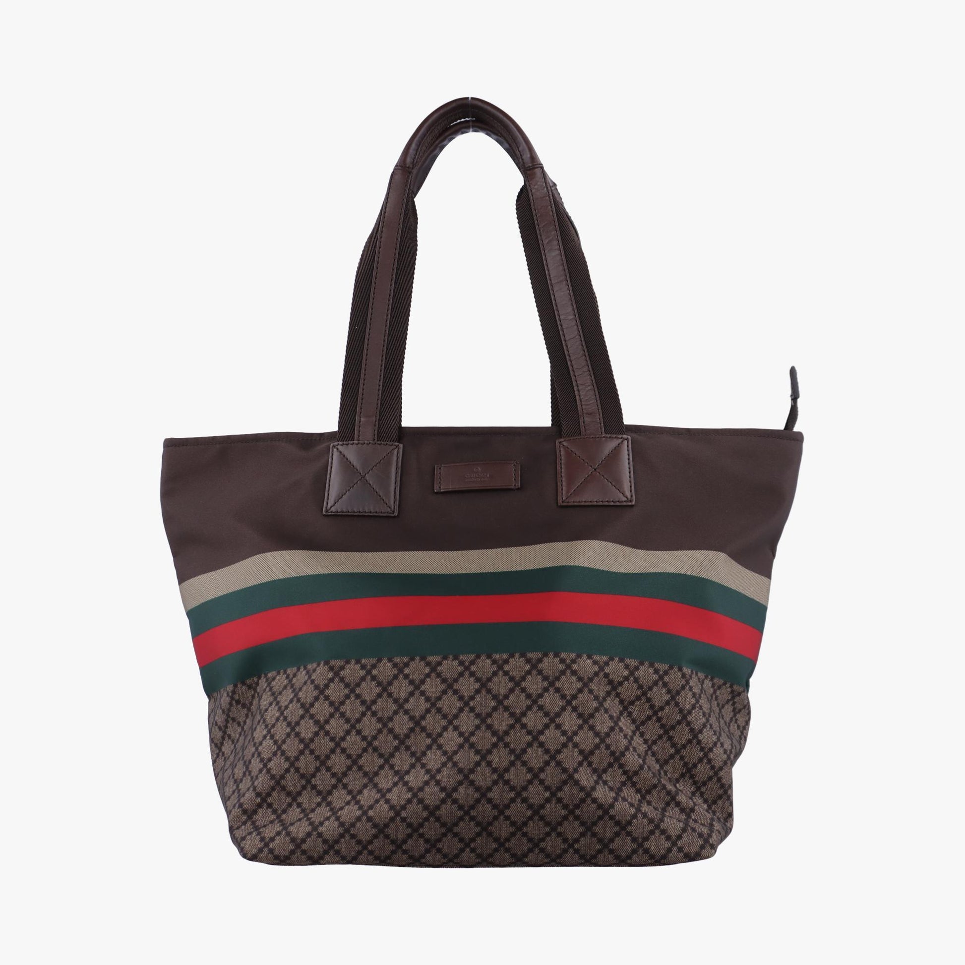 グッチ Gucci ショルダーバッグ レディース ディアマンテ ブラウン×マルチ ナイロン×レザー 267922 H9505343