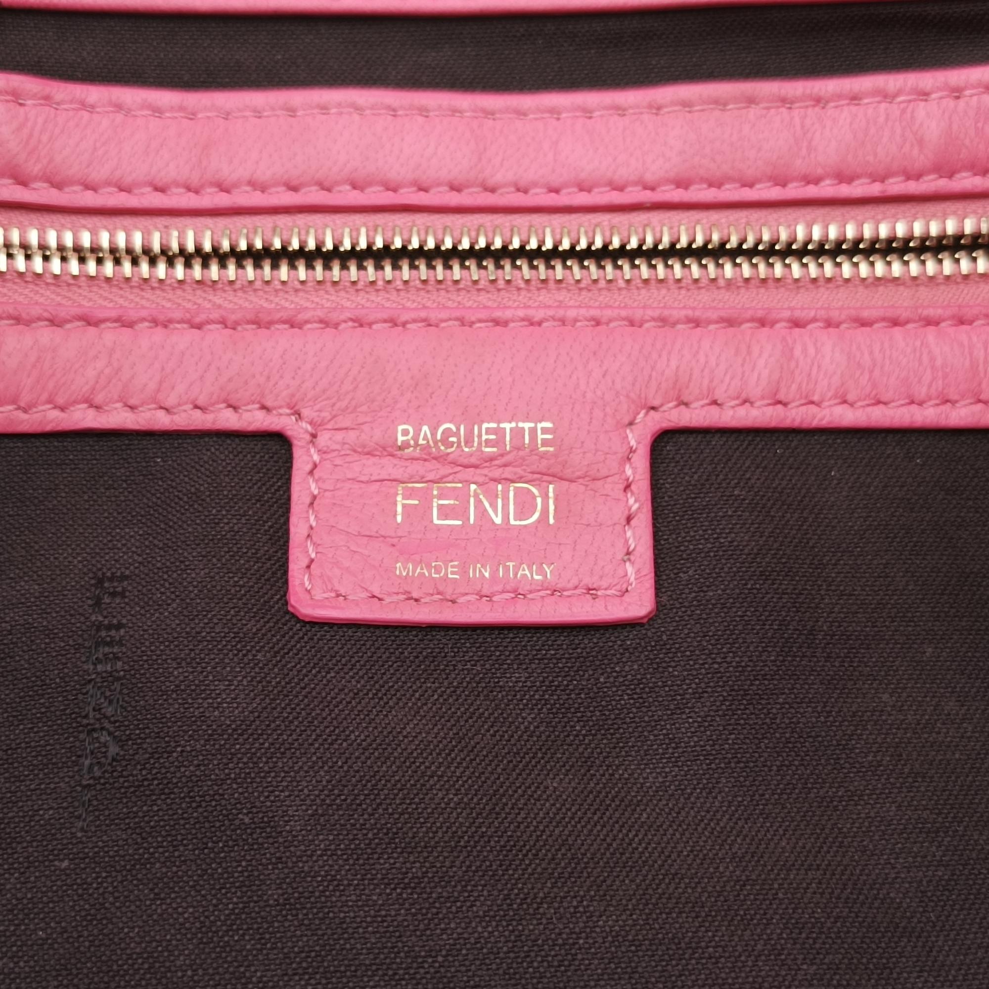 フェンディ Fendi ショルダーバッグ レディース マンマバケット ピンク レザー 8BR771-A72V-198-8241