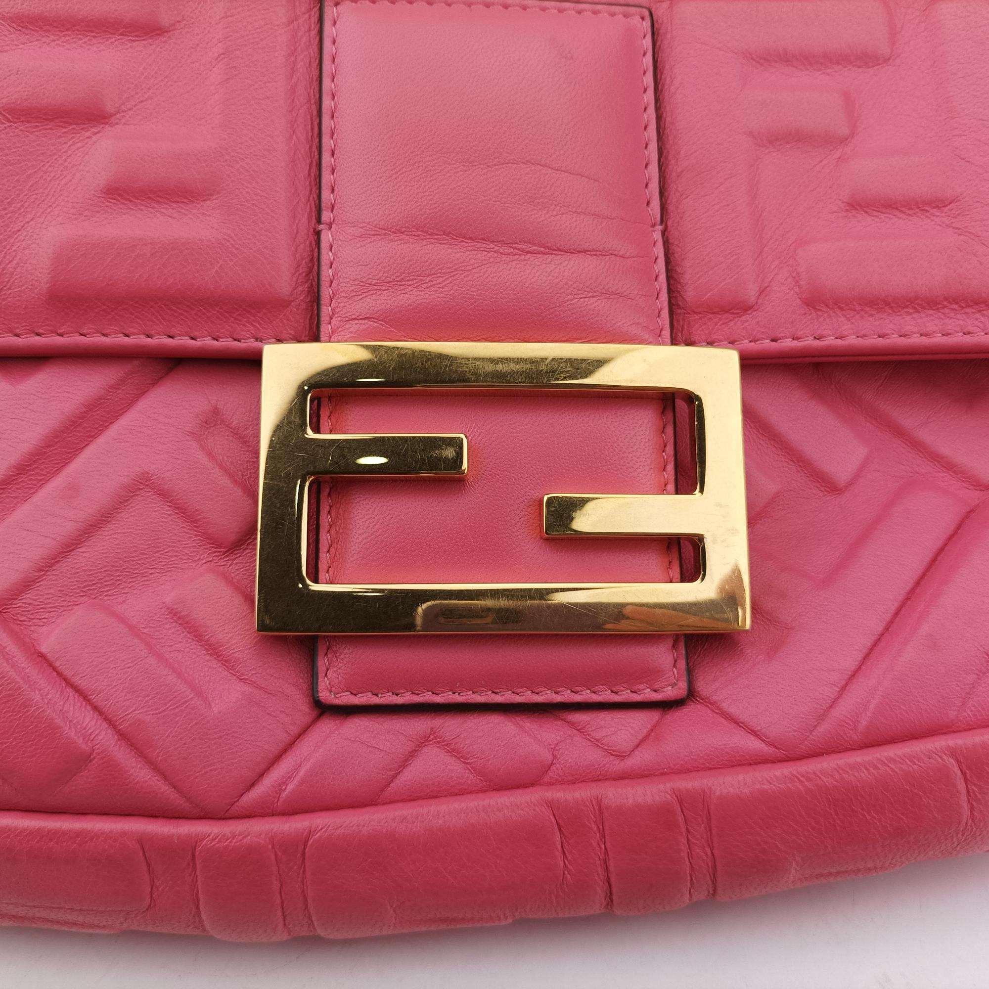 フェンディ Fendi ショルダーバッグ レディース マンマバケット ピンク レザー 8BR771-A72V-198-8241