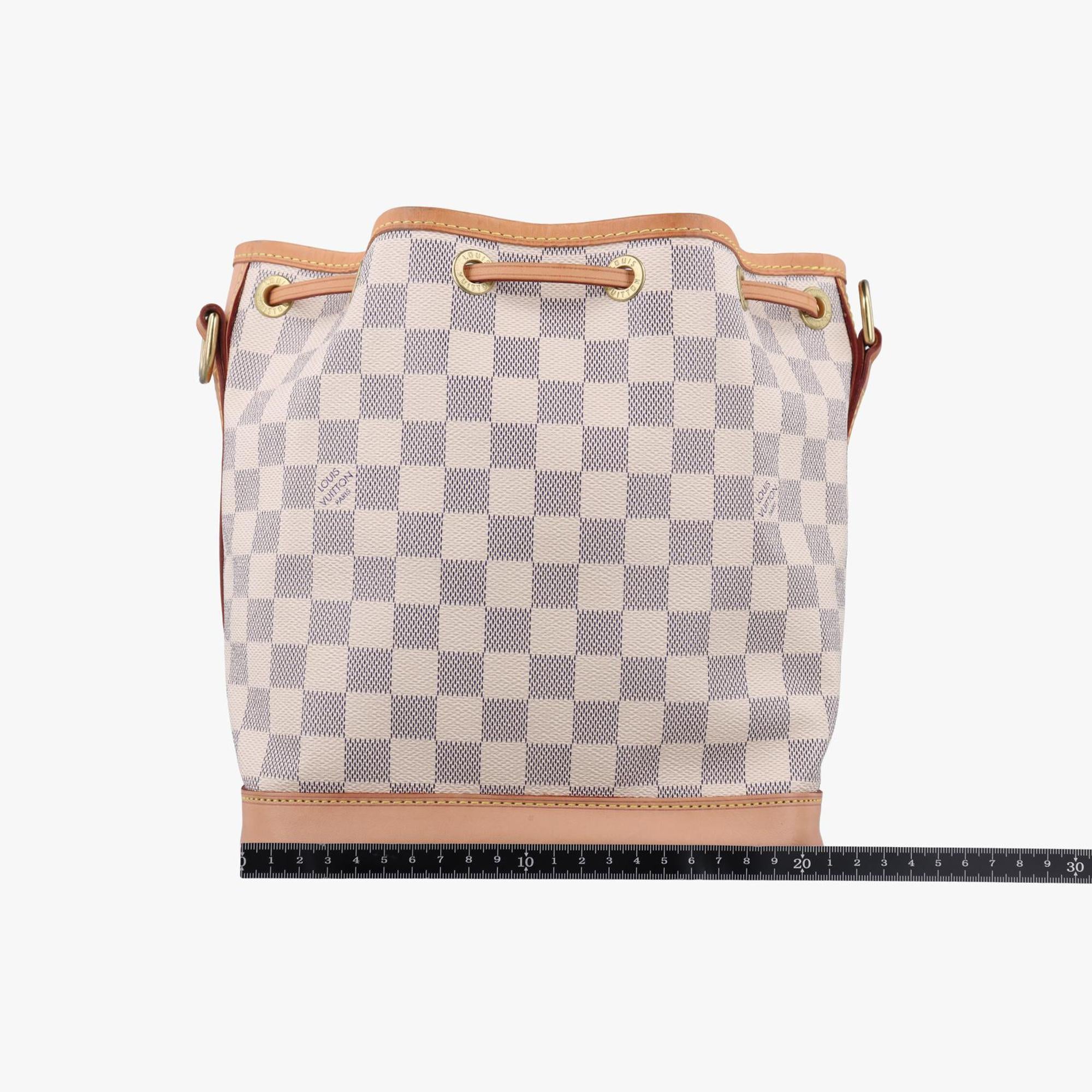 ルイヴィトン Louis Vuitton ショルダーバッグ レディース ノエBB ホワイト ダミエキャンバス N41220 SA2129